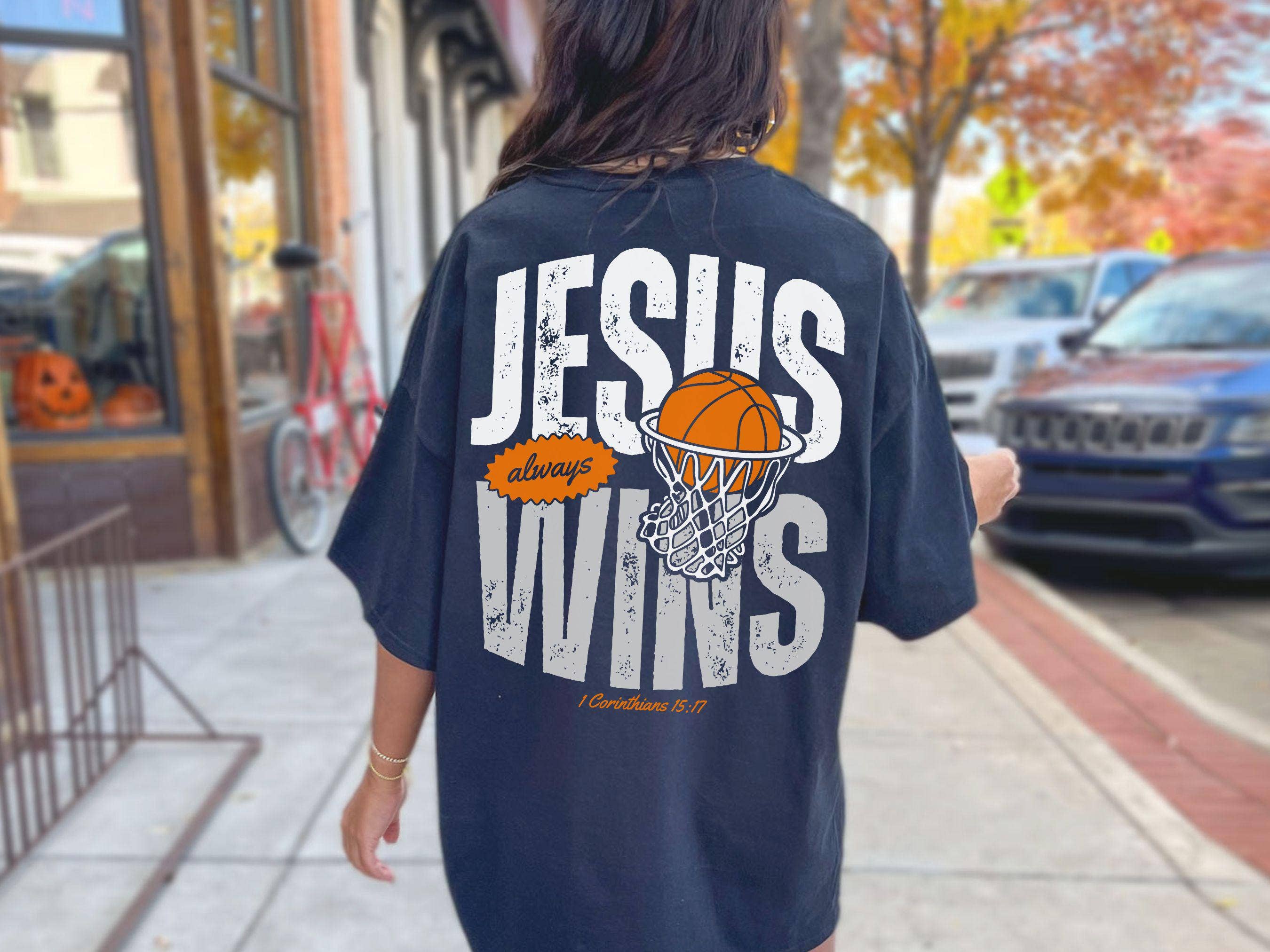 God Always Wins Retro Christian Basketball Boys Bible Shirt Hoodie, Sweatshirt | PodTeesHub.com