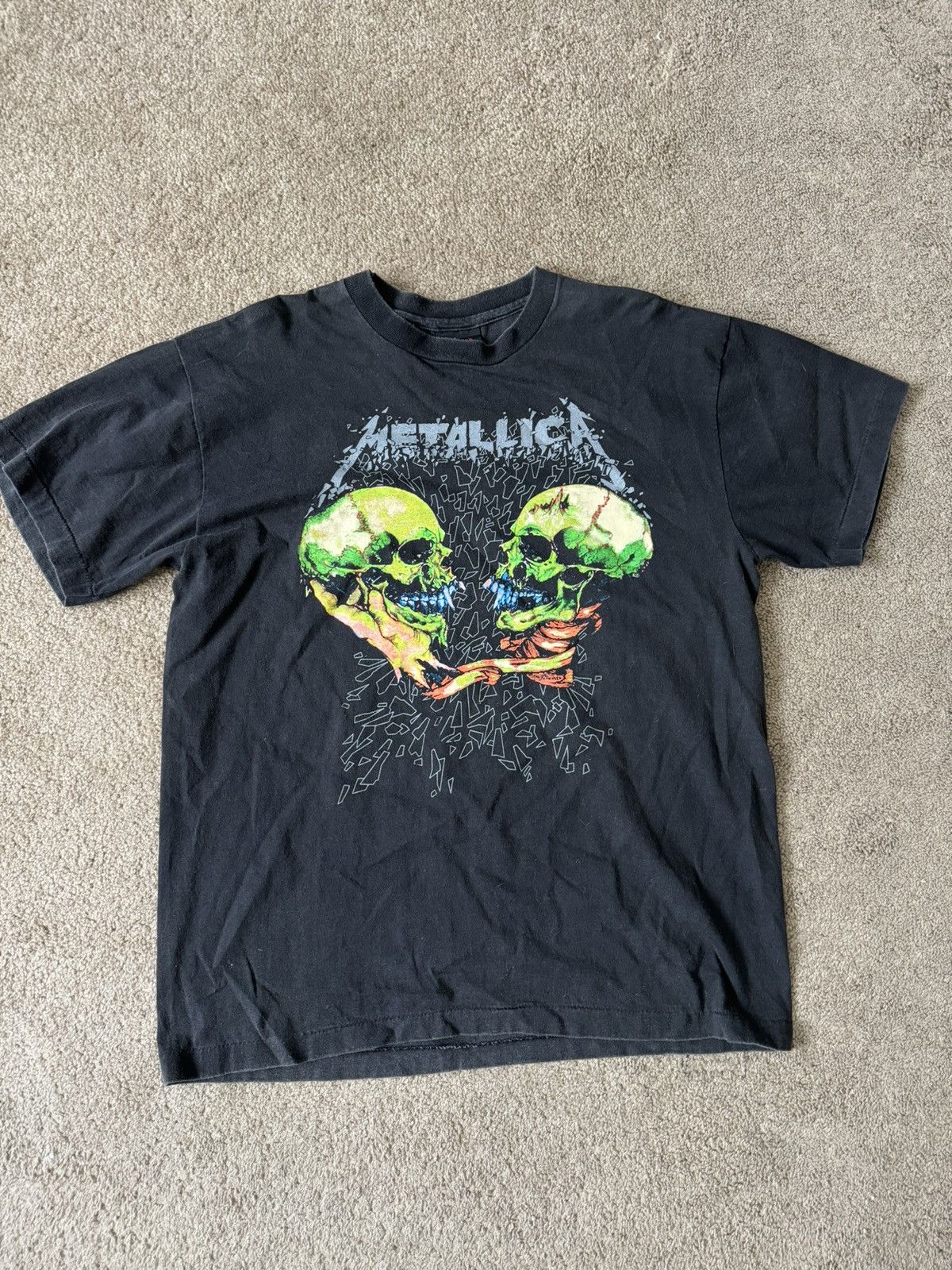 Vintage Metallica Pushead Sad But True T Shirt Large 1991 Hoodie, Sweatshirt | PodTeesHub.com
