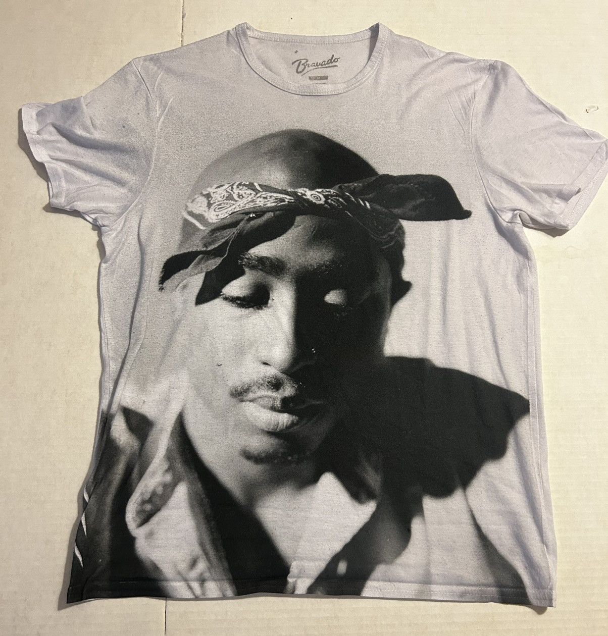 Vintage Tupac Head Shot Tribute Tee Hoodie, Sweatshirt | PodTeesHub.com