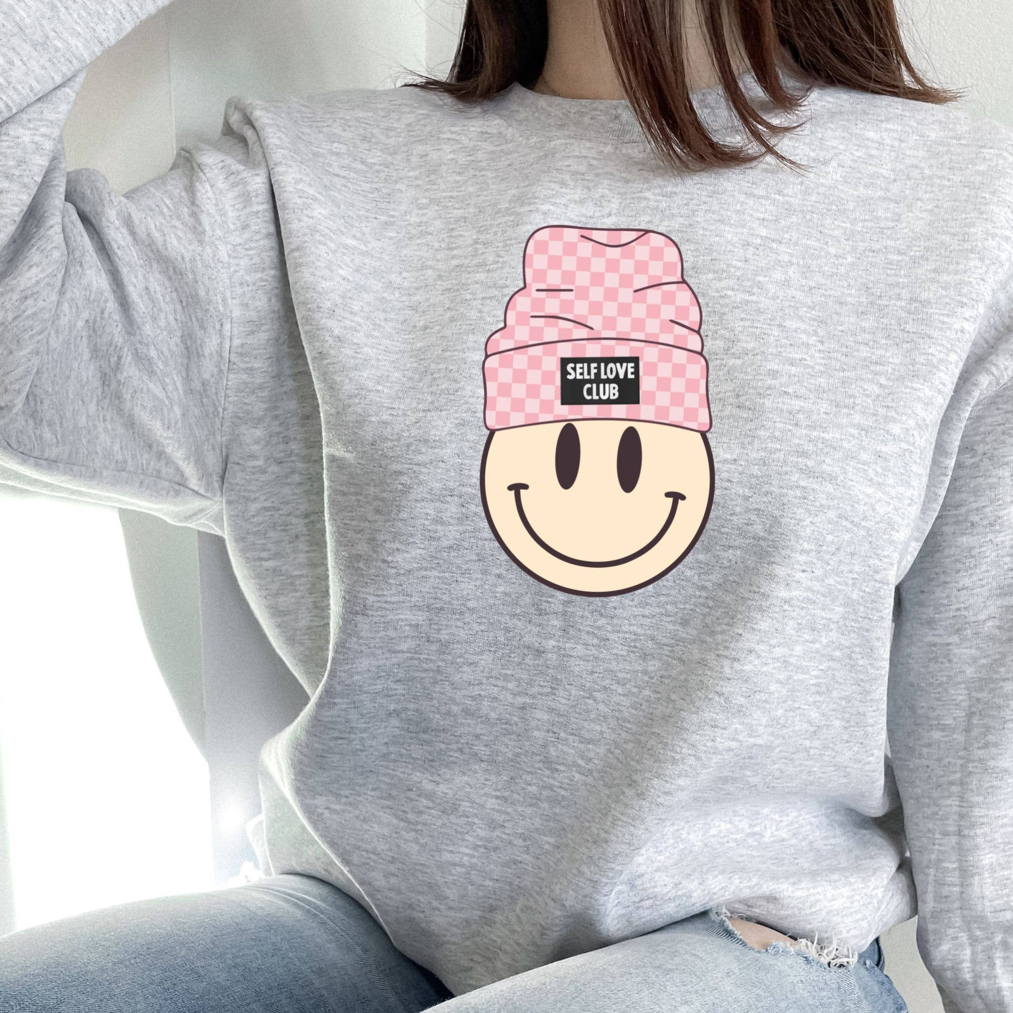 Self Love Club Sweatshirt - Christian Sweatshirt T-Shirts, Hoodie | PodTeesHub.com