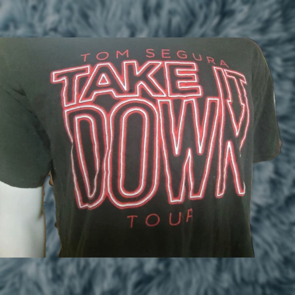 Vintage Tom Segura Take It Down 2019 Tour T Shirt Xl Comedy Your Moms House Two Bears Shirt Hoodie, Sweatshirt