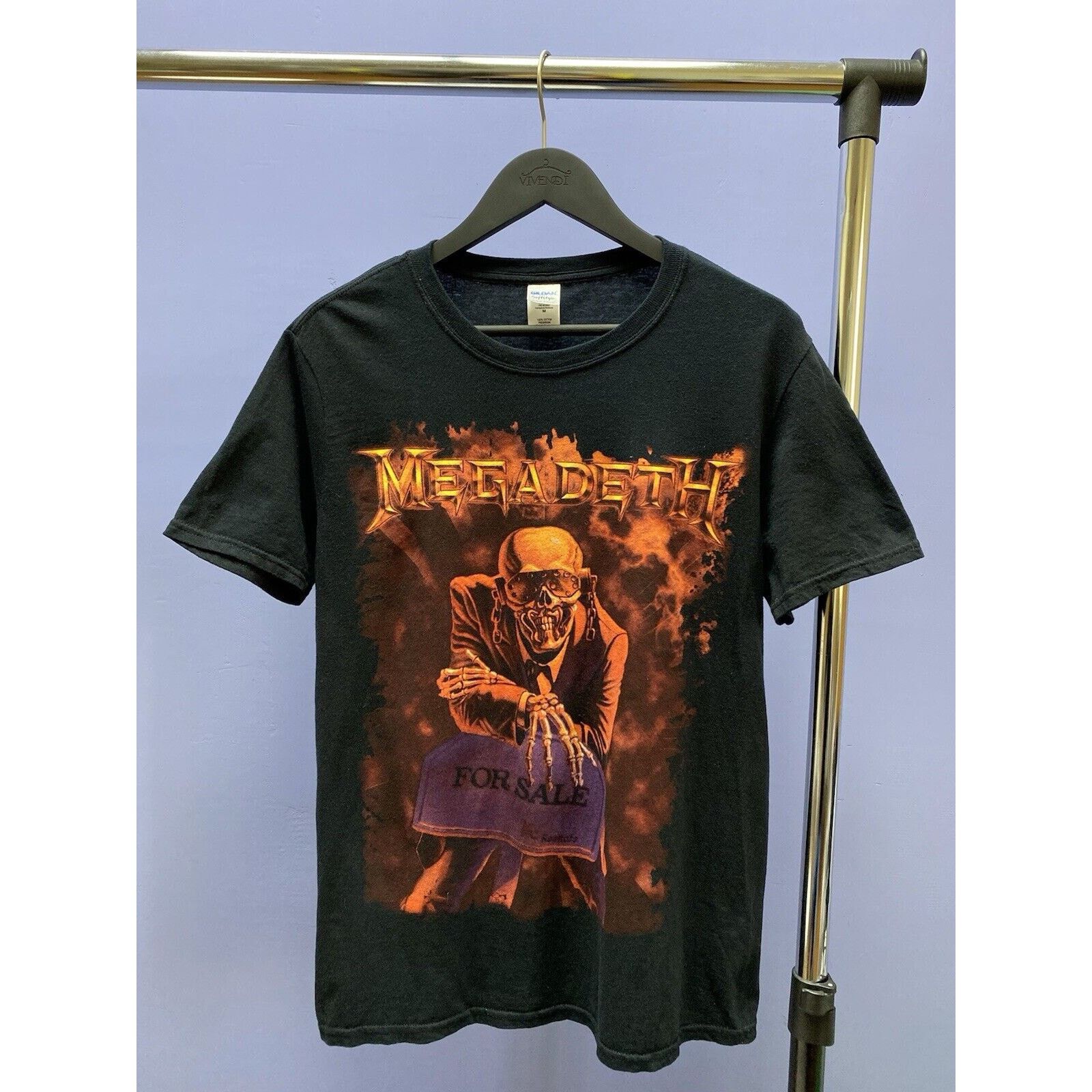 Megadeth Megadeath For Sale Rock Band T Shirt Size S Black Men Hoodie, Sweatshirt | PodTeesHub.com