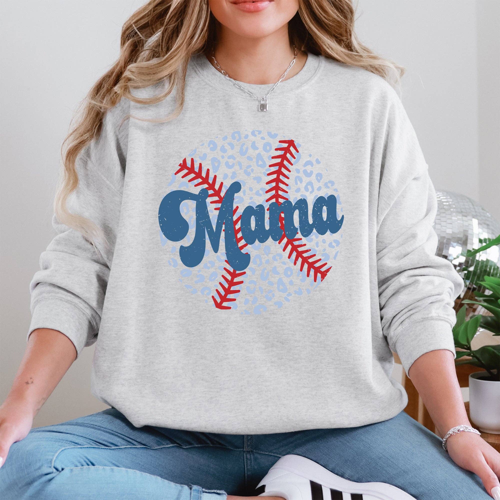 Retro Leopard Baseball Mama, Sports, Mother's Day Sweatshirt T-Shirts, Hoodie | PodTeesHub.com