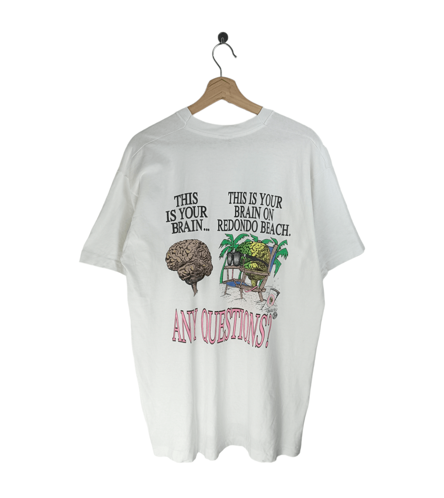 Vintage 90 S Brain Waves Sportswear Humor Funny T-Shirts, Hoodie, Sweatshirt