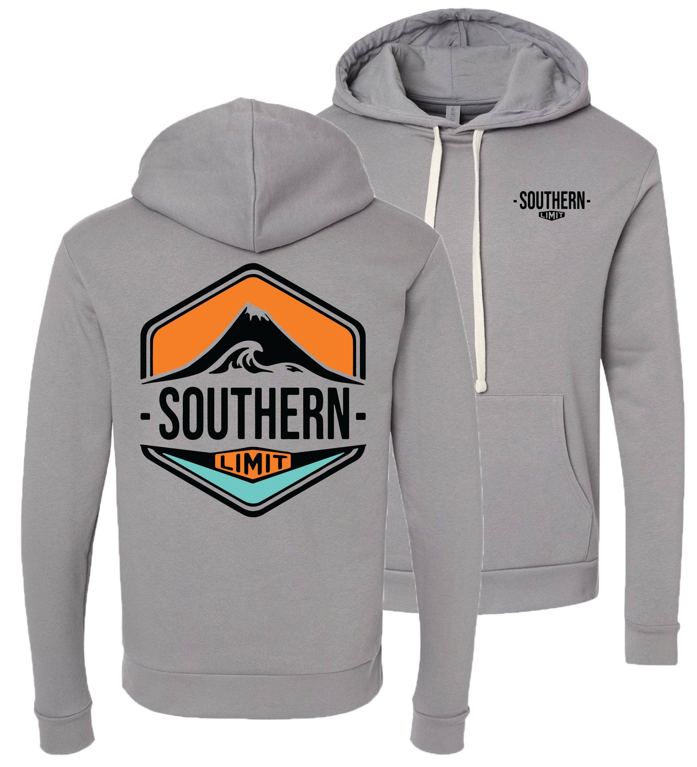 Southern Limit-Mountain Wave Sl 112 Hoodie-Lead Grey T-Shirts, Sweatshirt | PodTeesHub.com