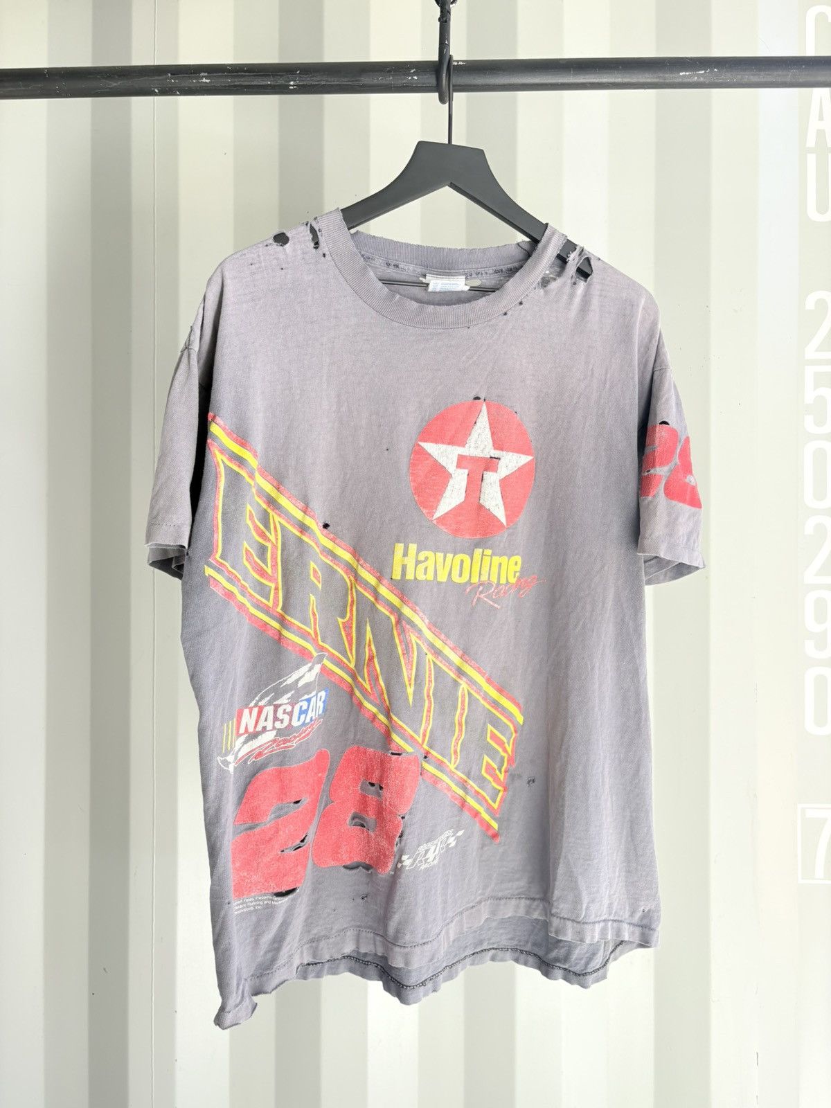 Vintage Thrashed Nascar Sun Faded Tee Shirt Distressed Erd Grunge Hoodie, Sweatshirt | PodTeesHub.com