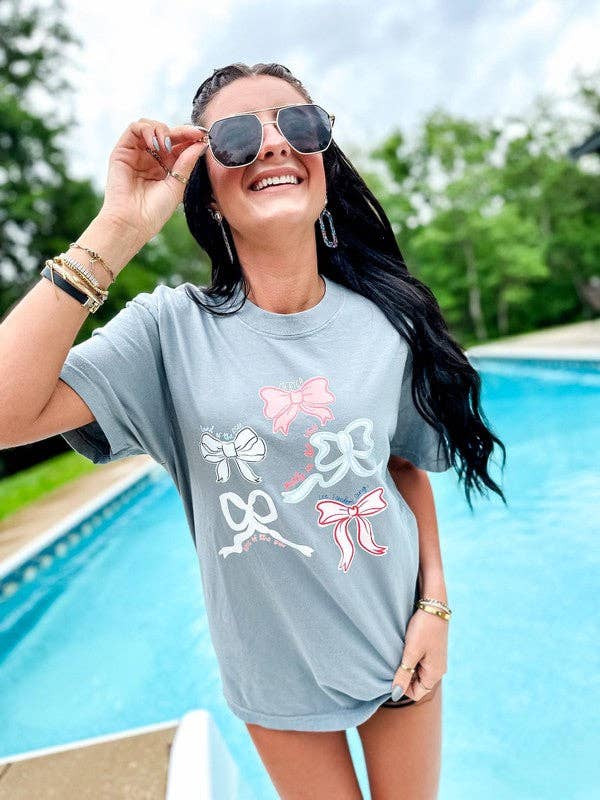 Patriotic Coquette Bow's Collage Tee Hoodie, Sweatshirt | PodTeesHub.com