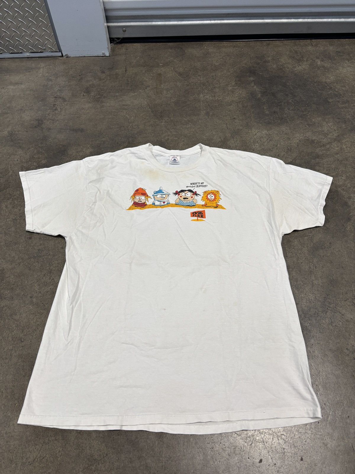 Vintage South Park Wizard Of Oz T Shirt Size Xxl Hoodie, Sweatshirt | PodTeesHub.com