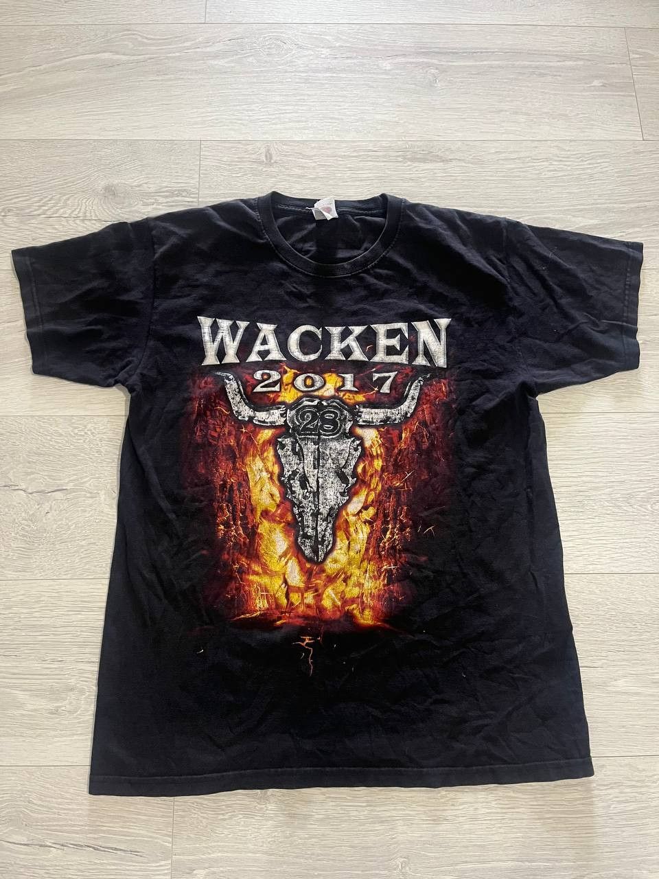 Fruit Of The Loom X Vintage Wacken Festival 2017 T Shirt Megadeth Volbeat Europe Hoodie, Sweatshirt | PodTeesHub.com