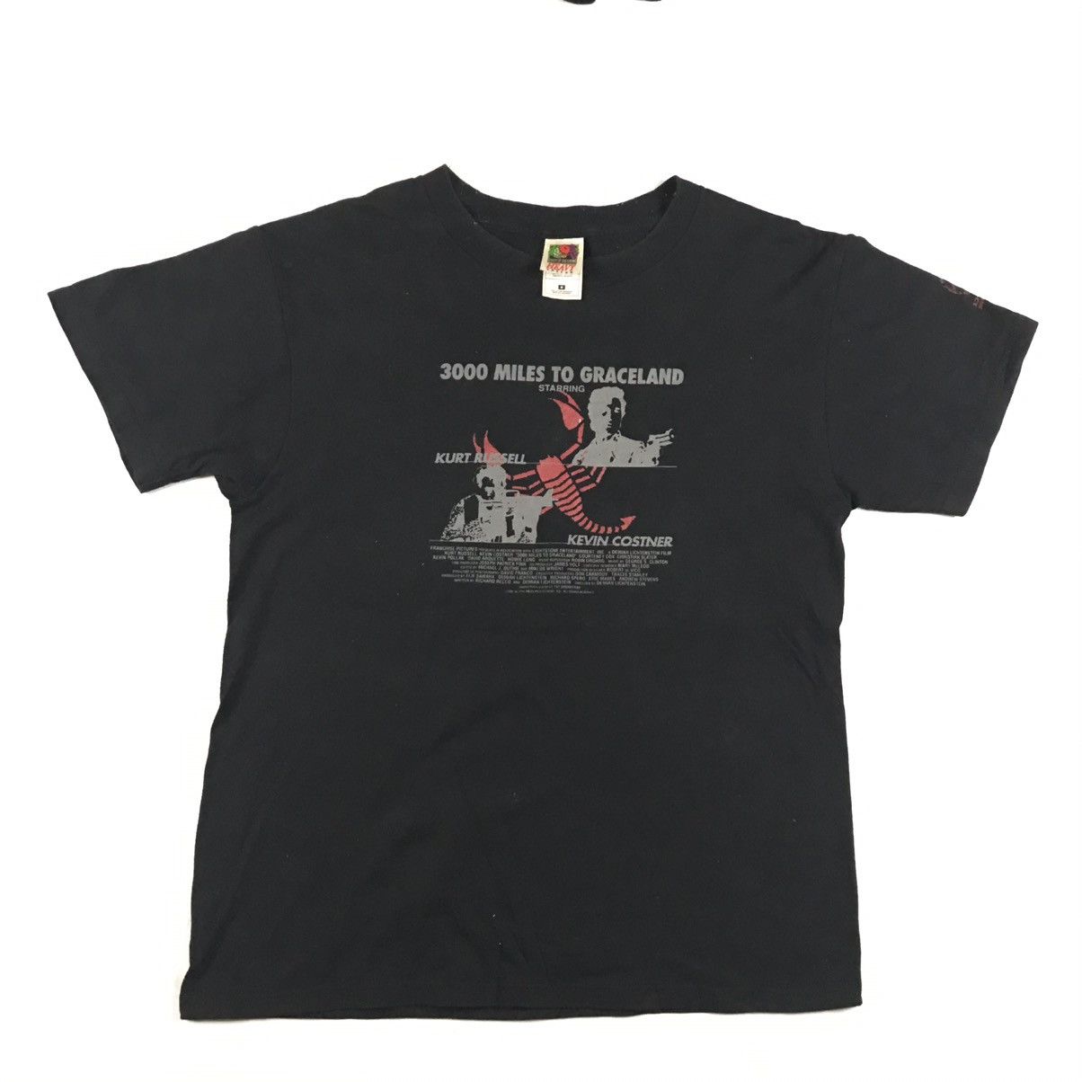 Vintage 3000 Miles To Graceland Comedy Crime Film T Shirt Hoodie, Sweatshirt | PodTeesHub.com