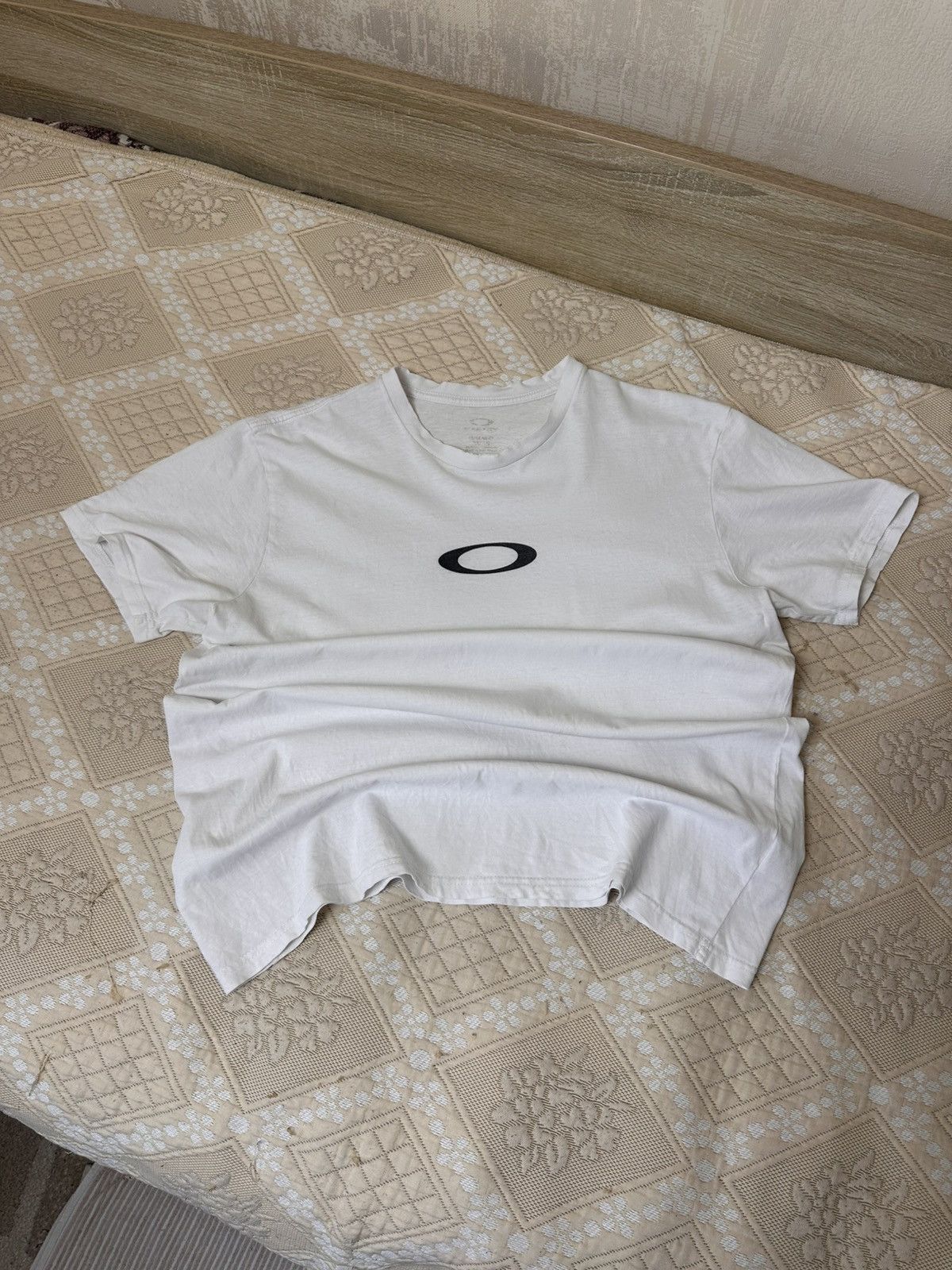 Vintage 00s Oakley Software Centre Logo Washed Tee Shirt Hoodie, Sweatshirt | PodTeesHub.com