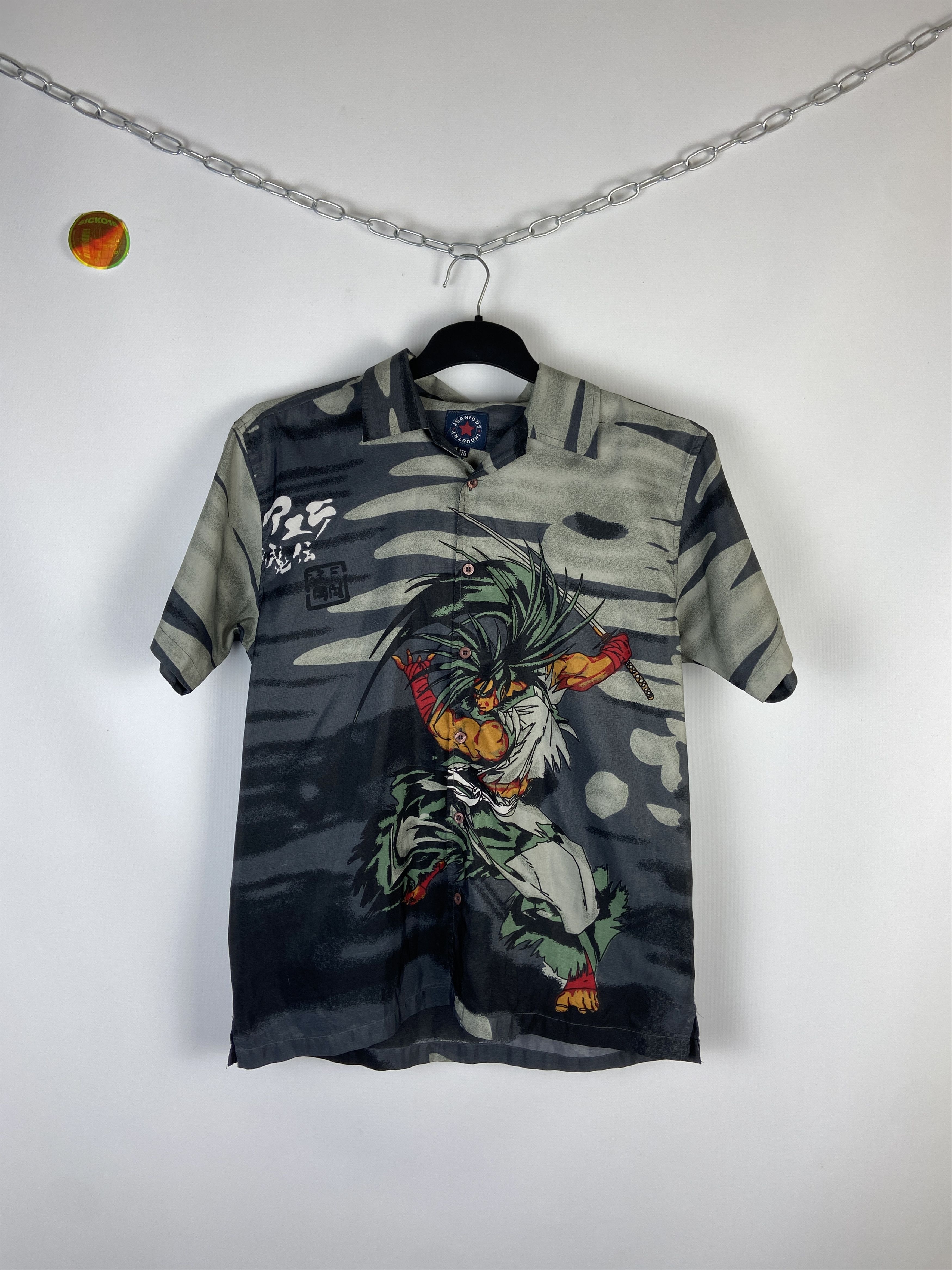 Vintage Samurai Shirt 90s Hoodie, Sweatshirt | PodTeesHub.com