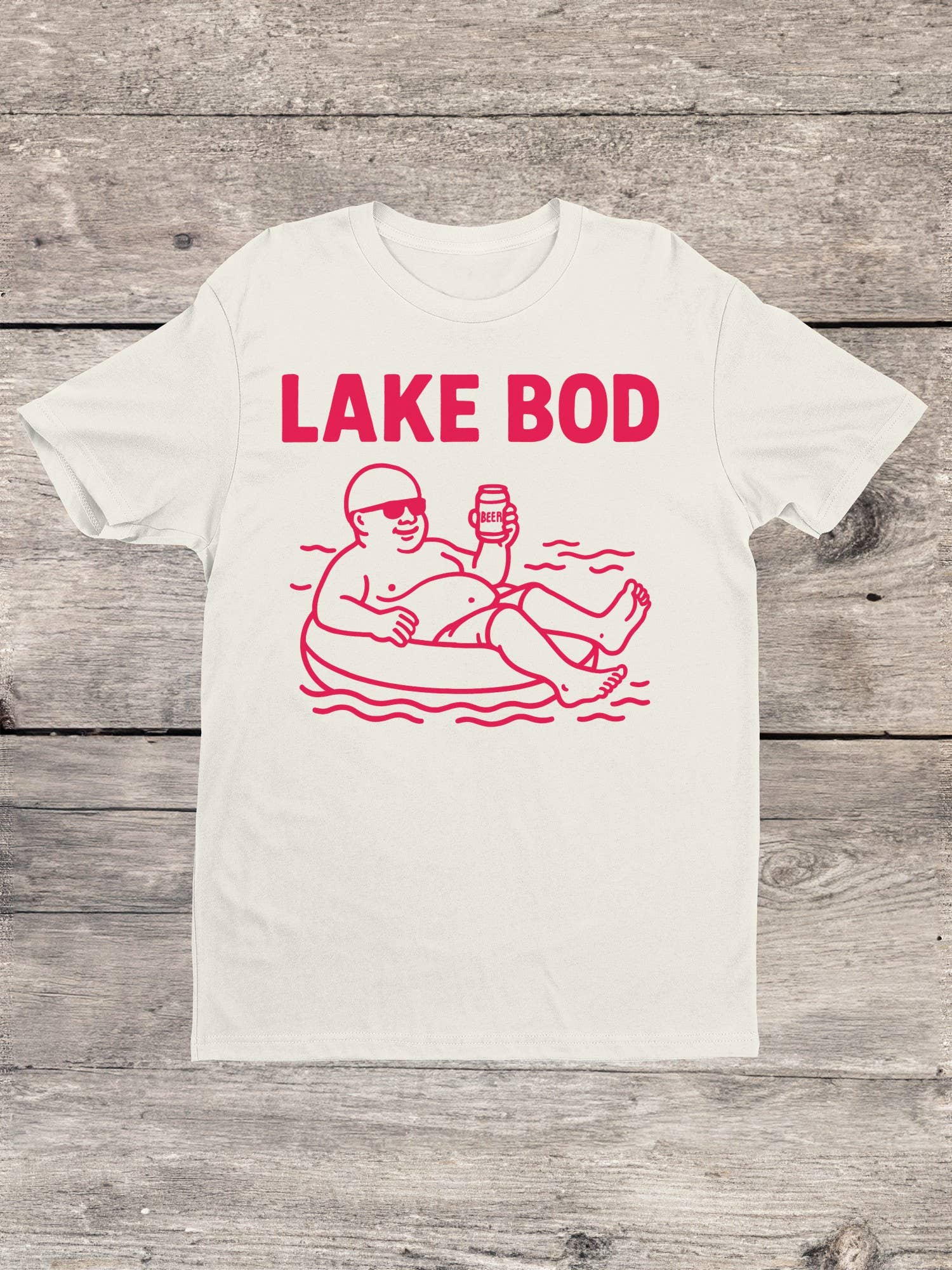 Lake Bod - Summer Fun Men's T-Shirt Hoodie, Sweatshirt | PodTeesHub.com