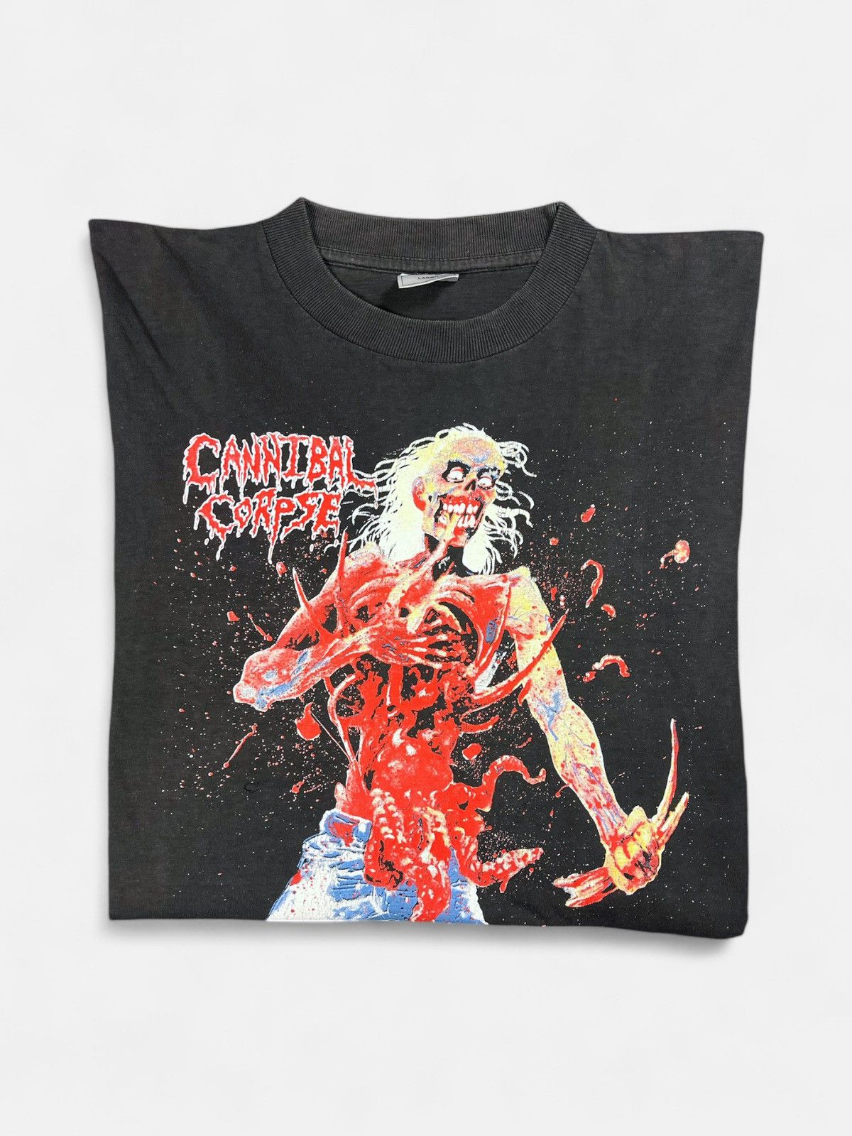 Vintage Cannibal Corpse 1992 Euro Tour Long Sleeve T-Shirts, Hoodie, Sweatshirt | PodTeesHub.com