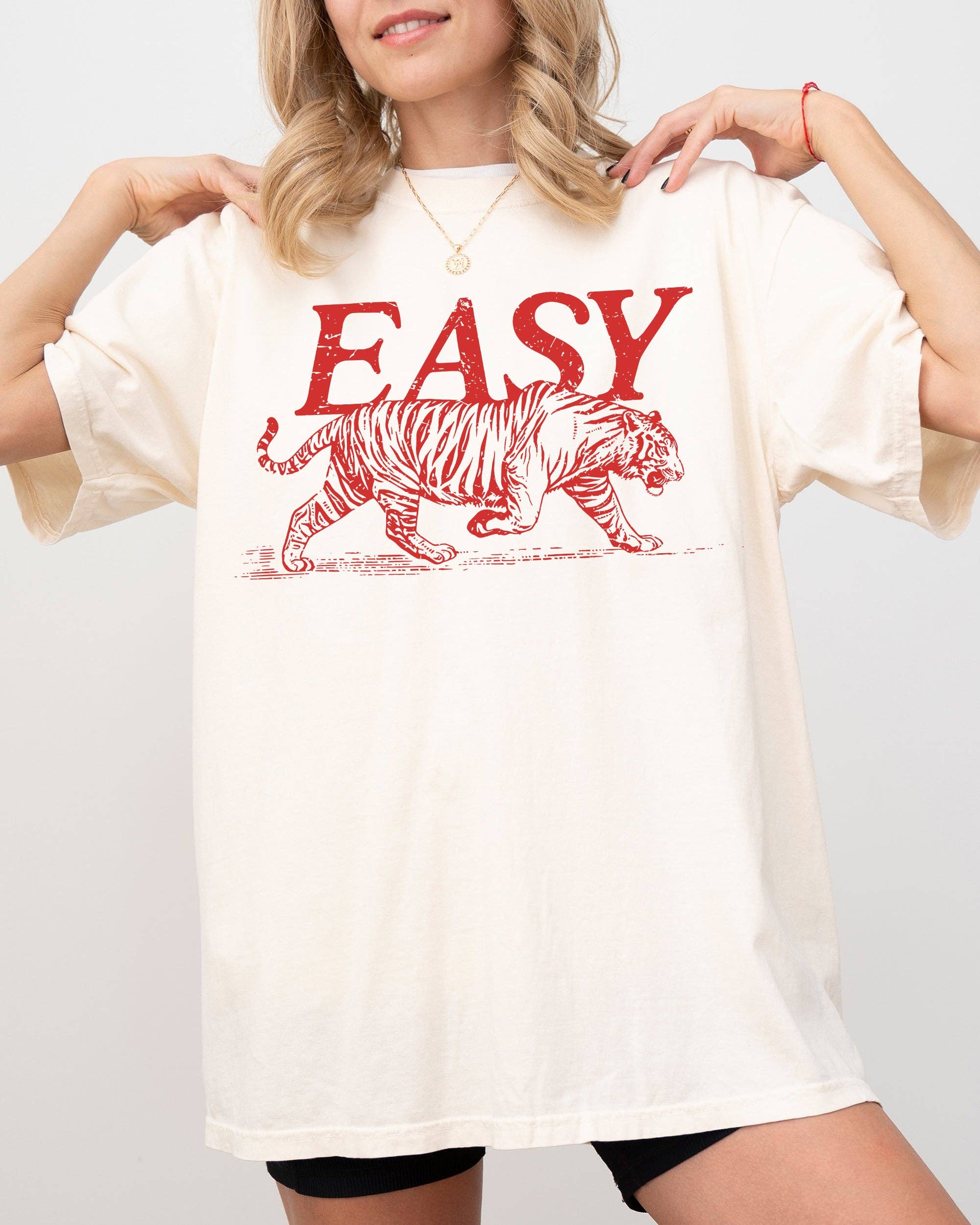 Easy Tiger, Festival, Summer, Vintage, Retro Shirt Hoodie, Sweatshirt | PodTeesHub.com