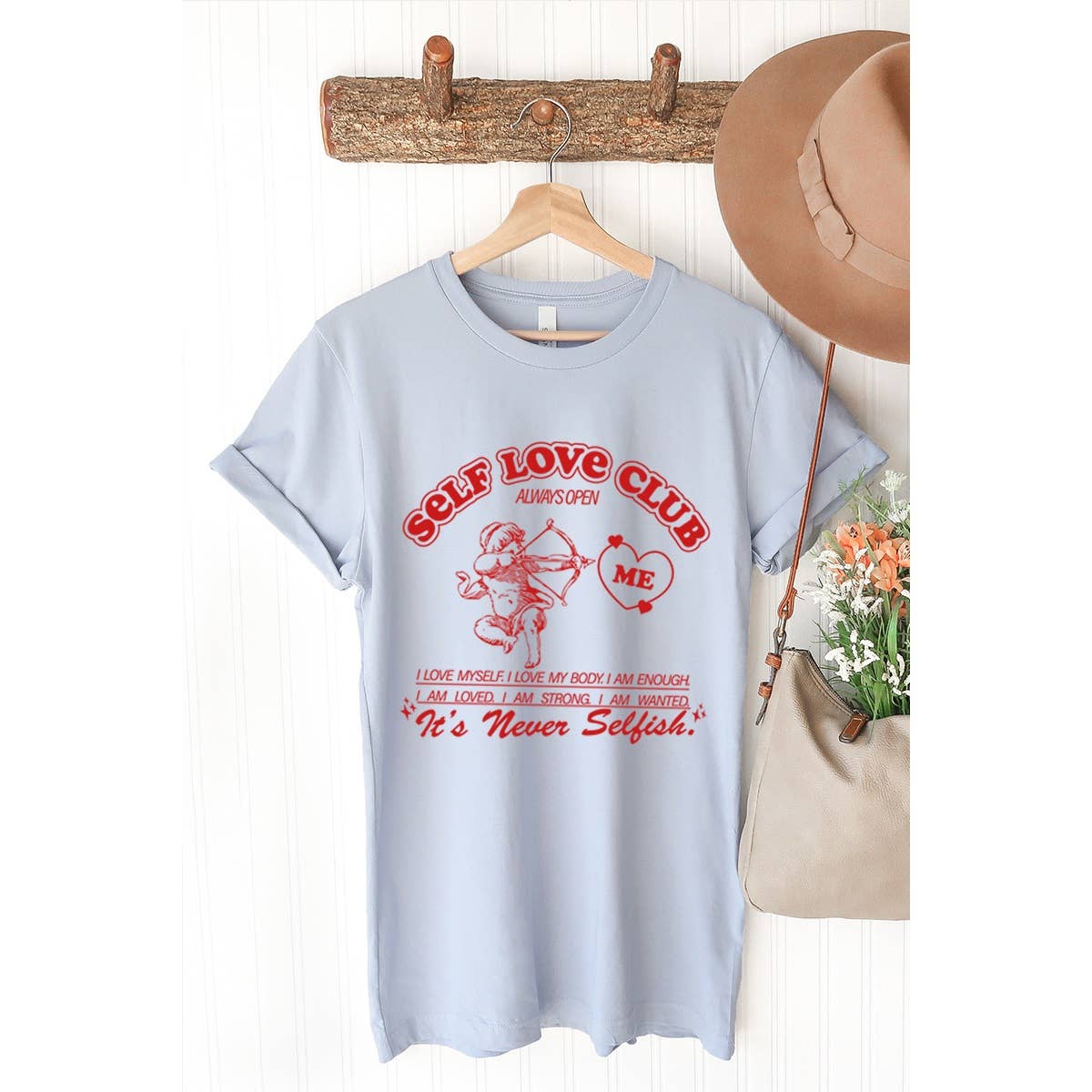 Self Love Social Club Vintage Graphic Tee Hoodie, Sweatshirt | PodTeesHub.com