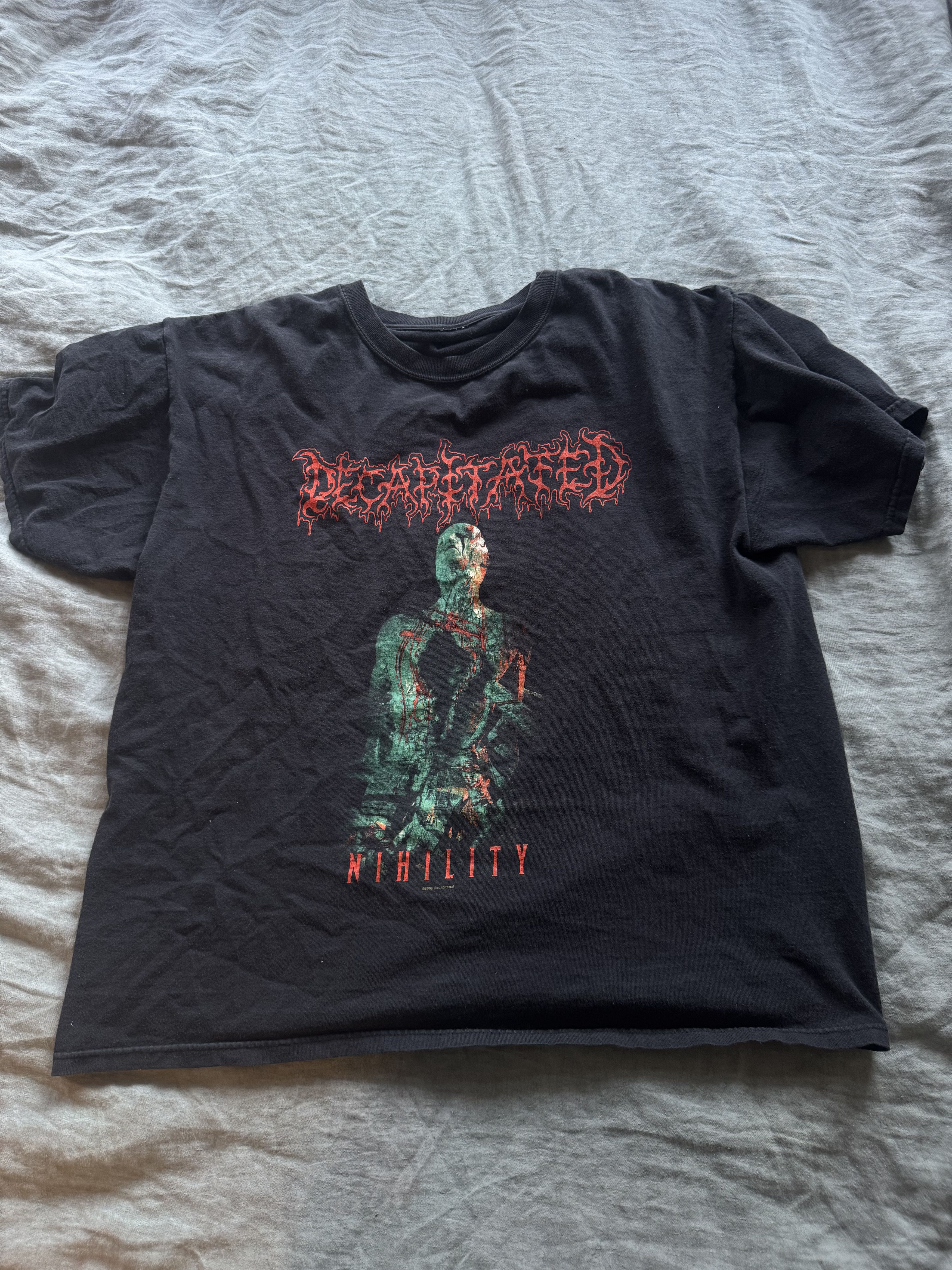 Vintage Decapitated Nihility Heavy Metal Tee Hoodie, Sweatshirt | PodTeesHub.com