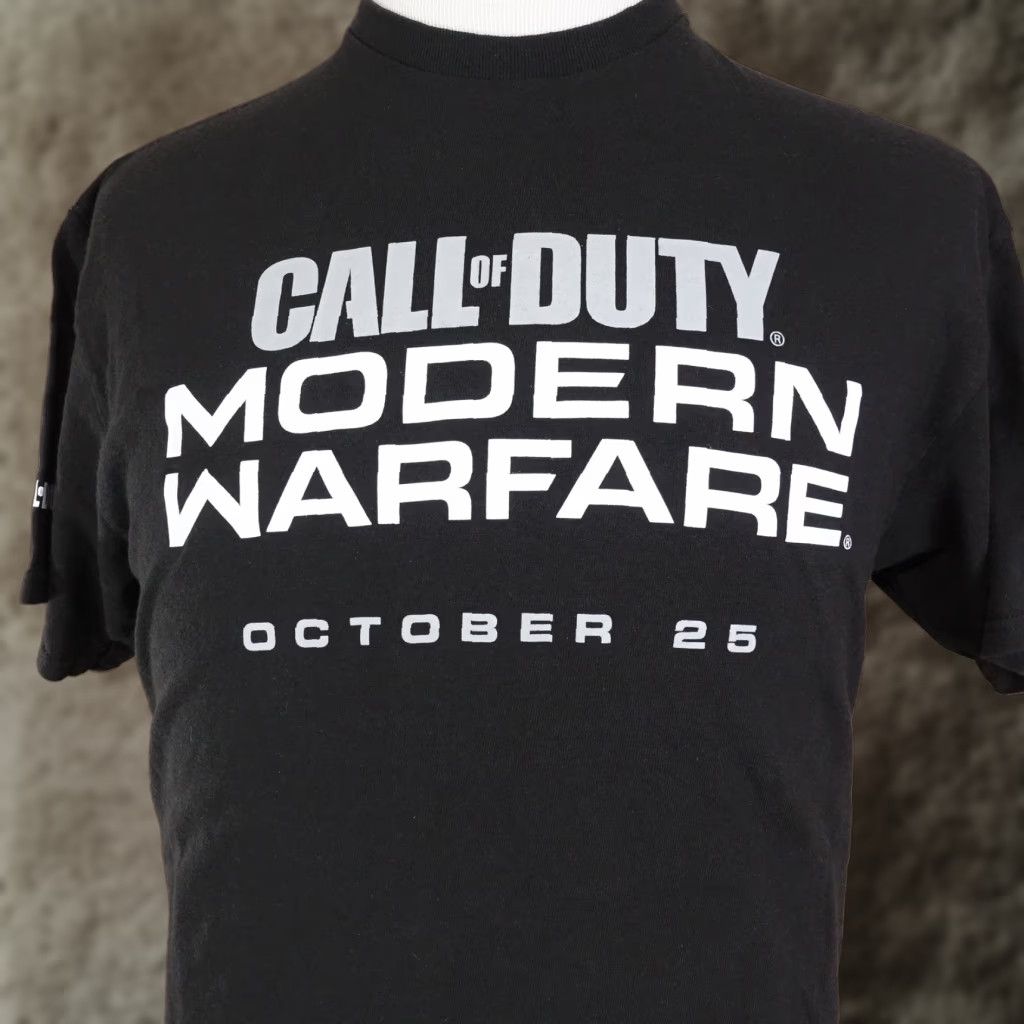 Delta Call Of Duty Modern Warfare T Shirt Unisex Adult Size L Black Gaming Logo 2020s Hoodie, Sweatshirt | PodTeesHub.com