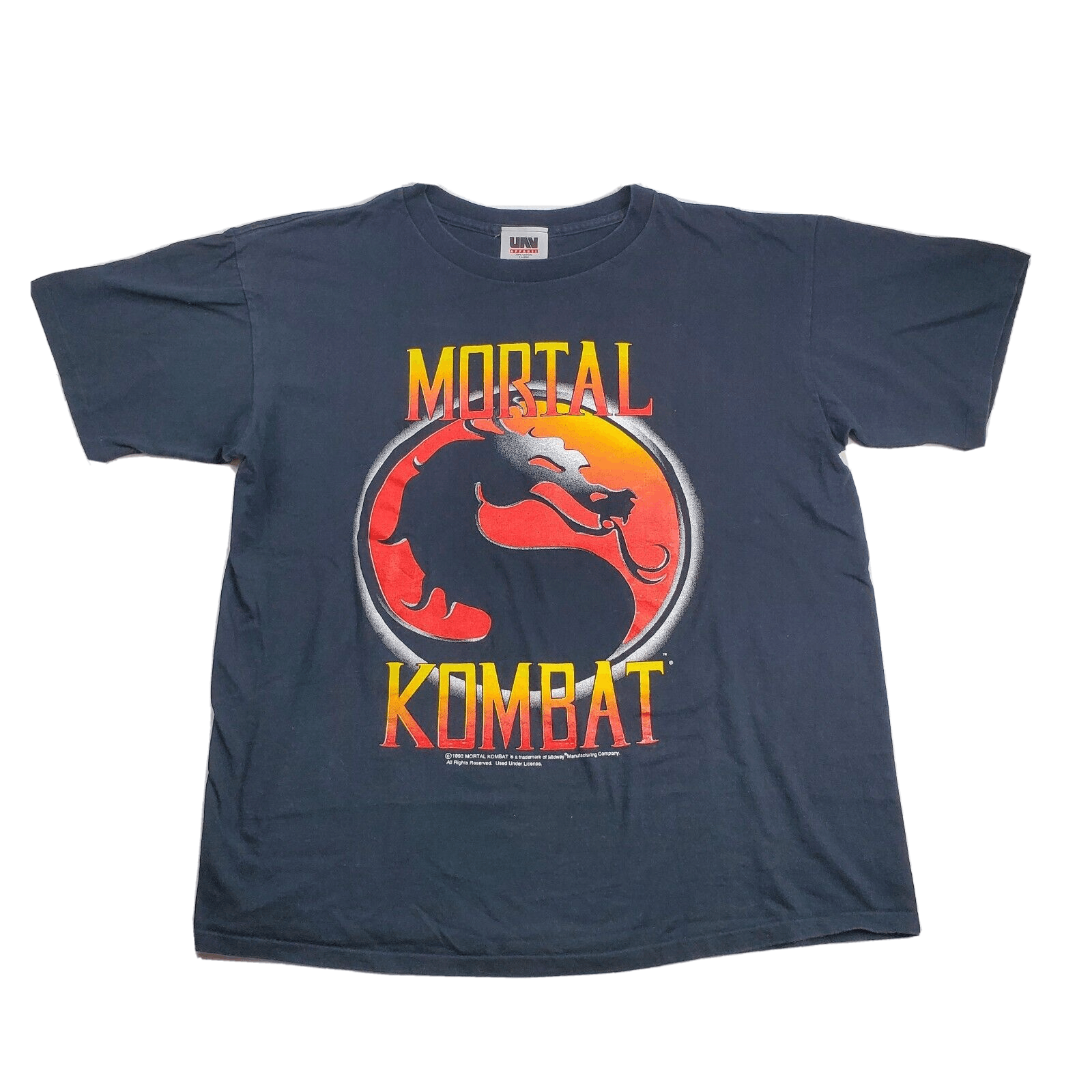 Vintage 1992 Mortal Kombat Video Game Midway Original Xl T-Shirts, Hoodie, Sweatshirt