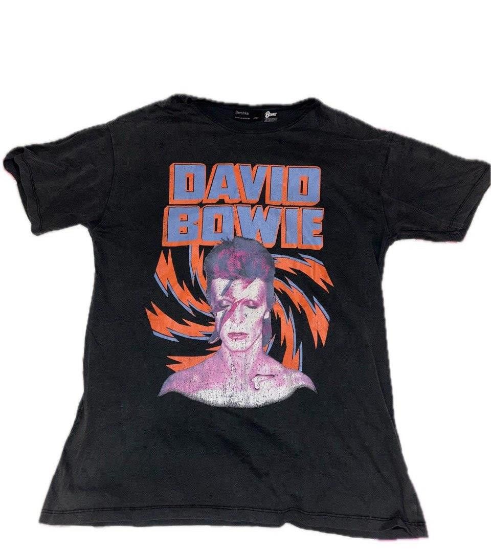 Band Tees Vintage Horror T Shirt David Bowie Ziggy Stardust Black Hoodie, Sweatshirt | PodTeesHub.com