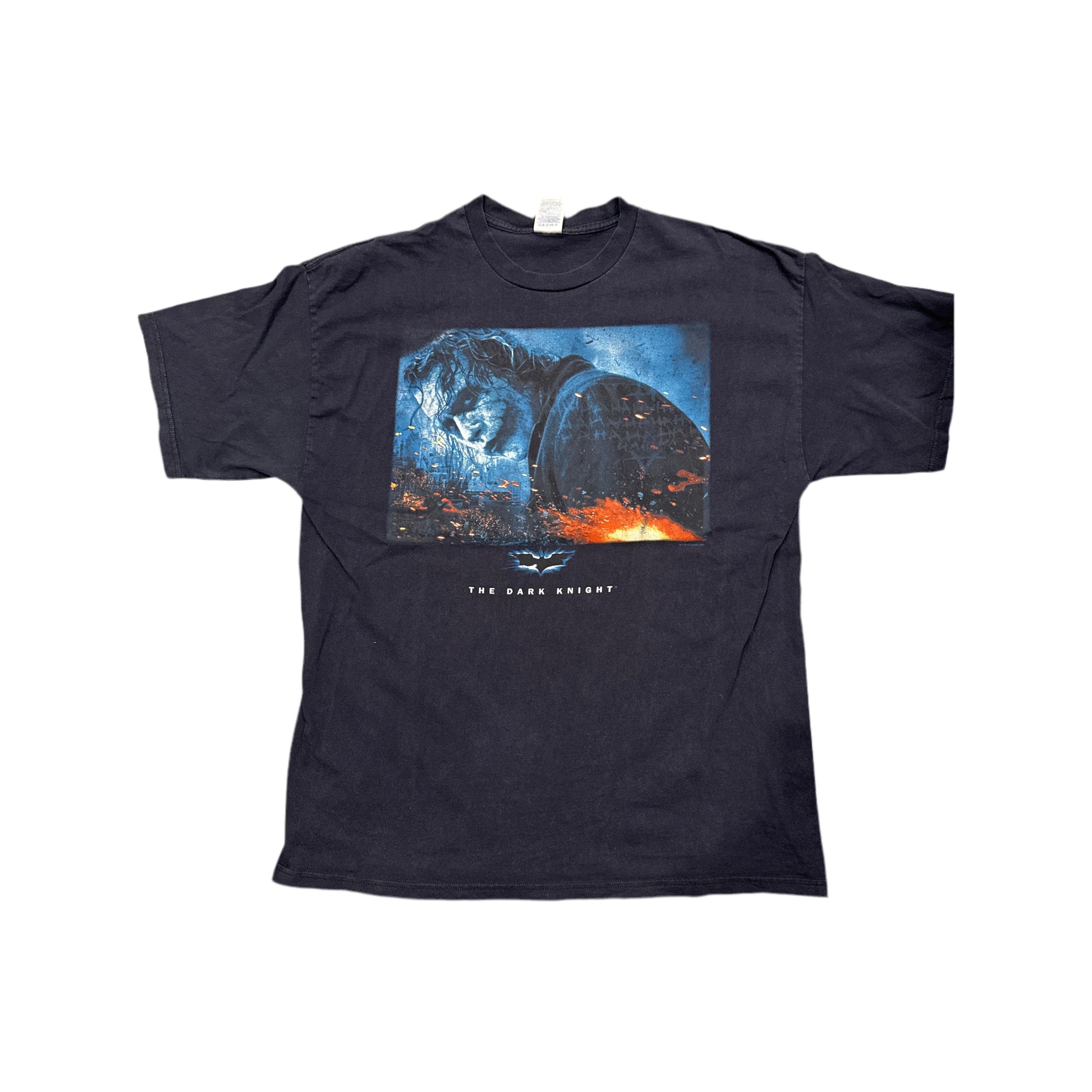 Other 00s Heath Ledger Joker Xl Dark Knight Movie Promo Black T-Shirts, Hoodie, Sweatshirt
