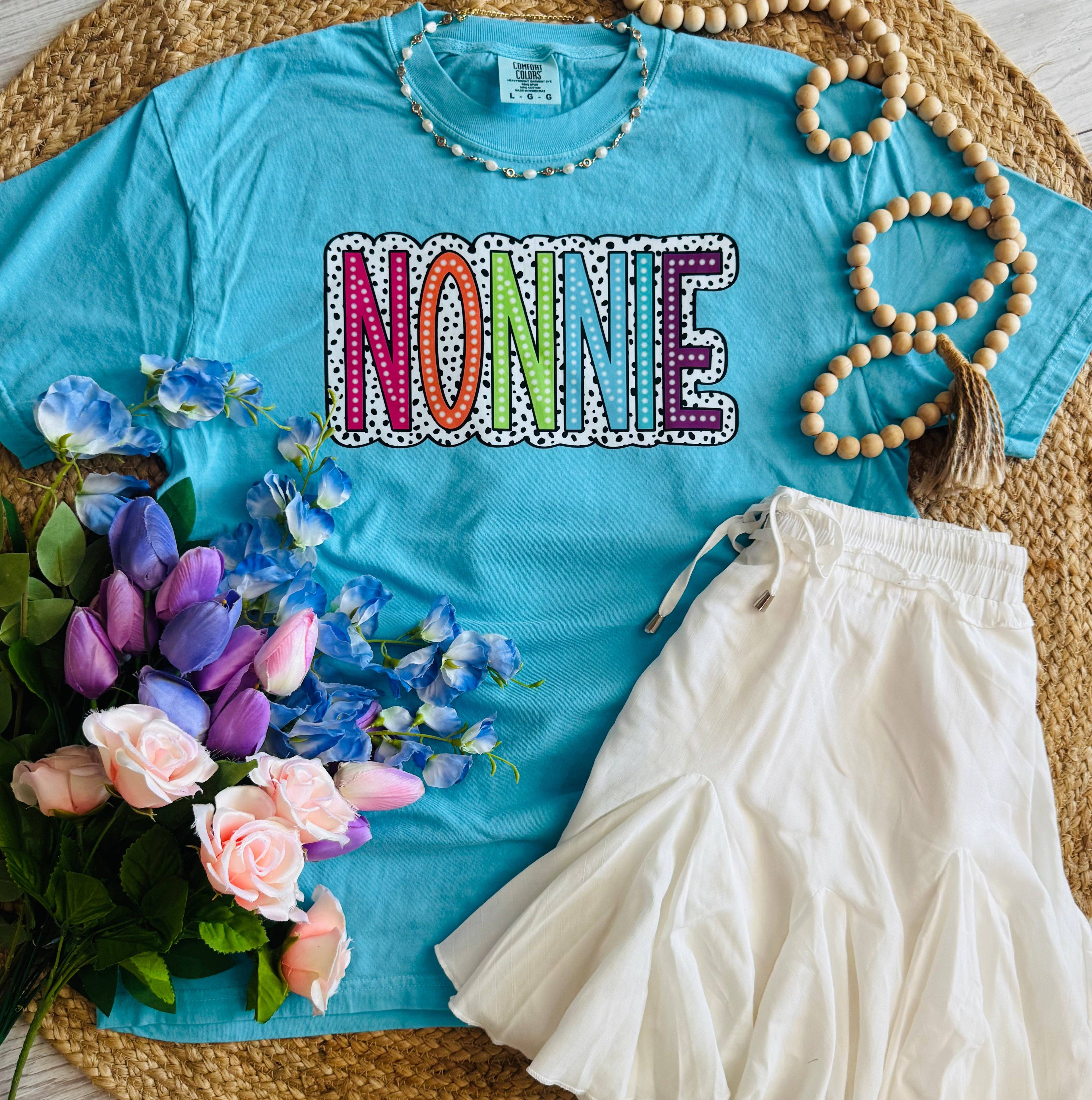 Nonnie Dalmatian Tee Hoodie, Sweatshirt | PodTeesHub.com