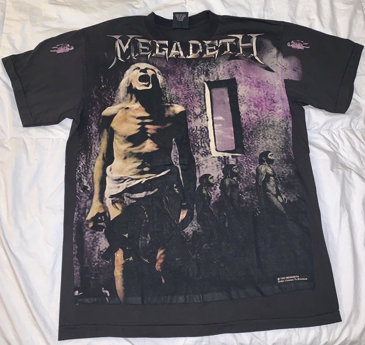 Very Rare Vintage 92 Megadeth T Shirt Hoodie, Sweatshirt | PodTeesHub.com