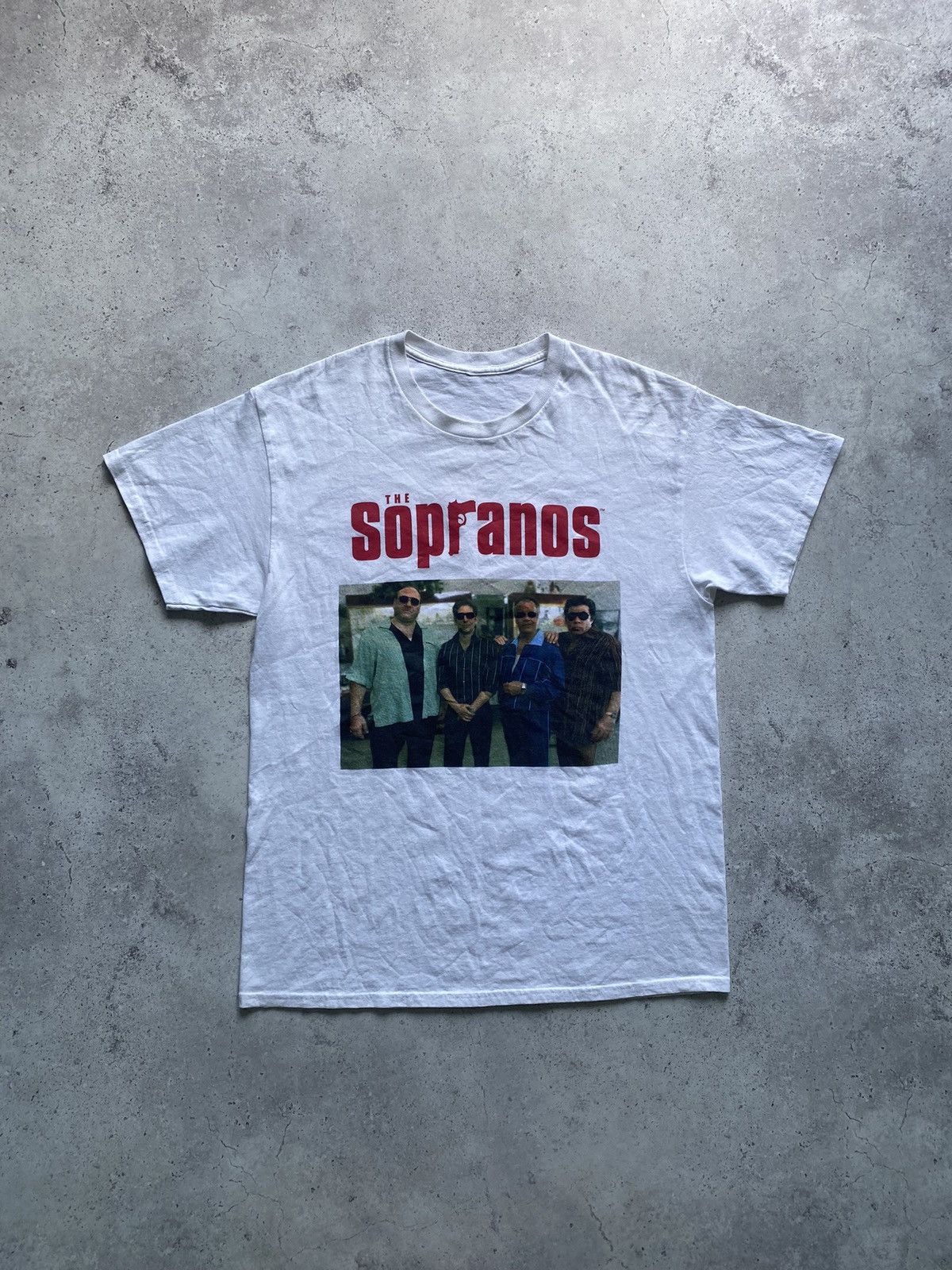 Vintage The Sopranos Hbo Movie Tee T Shirt Size L Hoodie, Sweatshirt | PodTeesHub.com