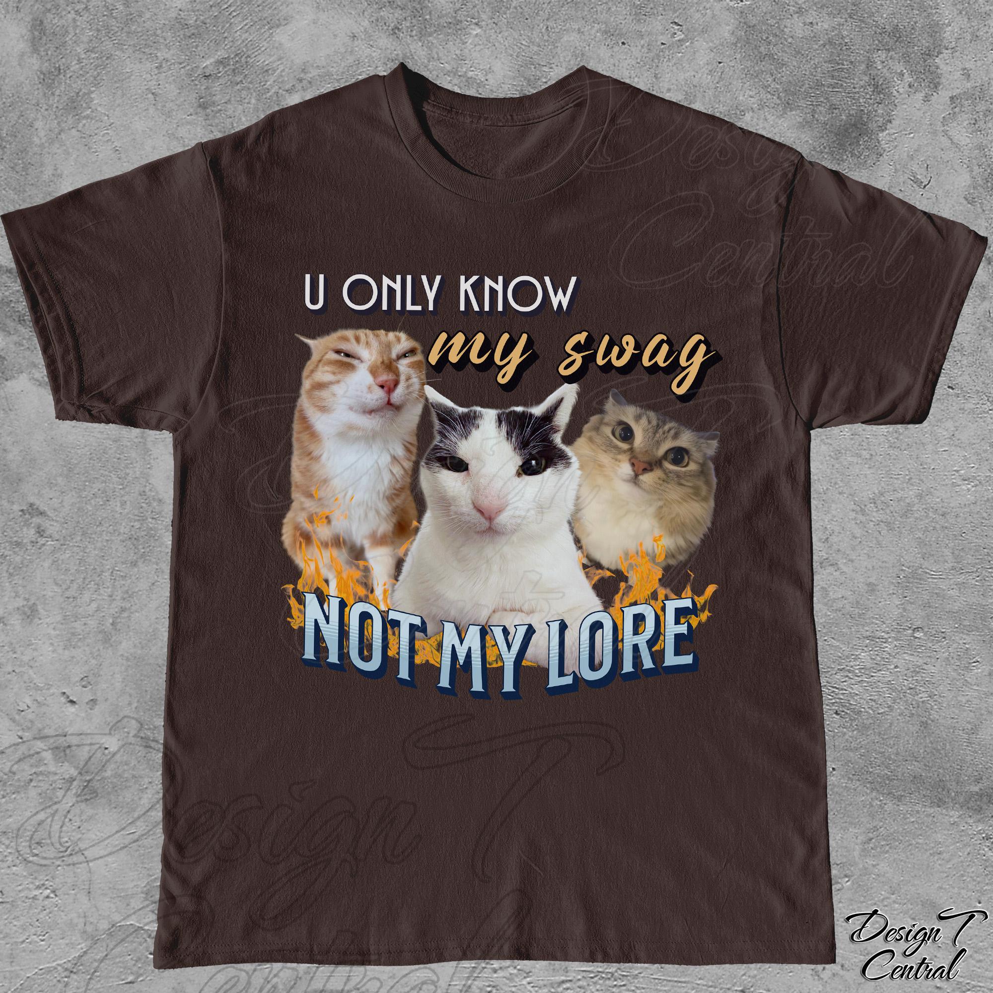 Cat Meme Y2k Retro Unisex T-shirt, Sweatshirt, Hoodie (3)