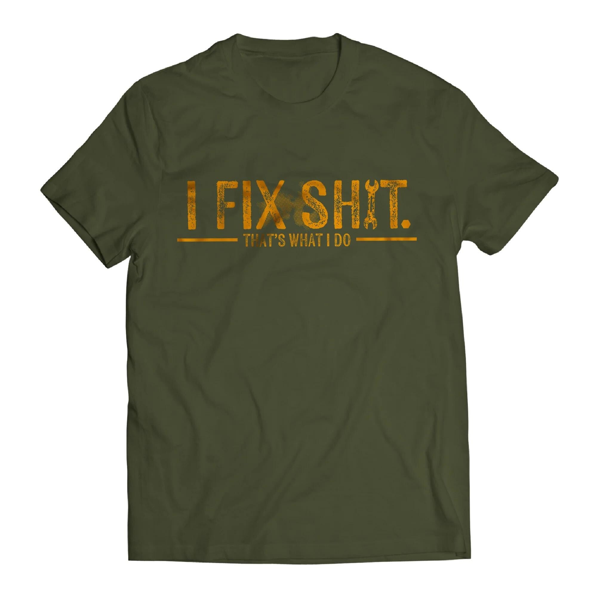 Fix Shit That'S Dad Mechanic Handyman Unisex T-shirt, Sweatshirt, Hoodie (3)