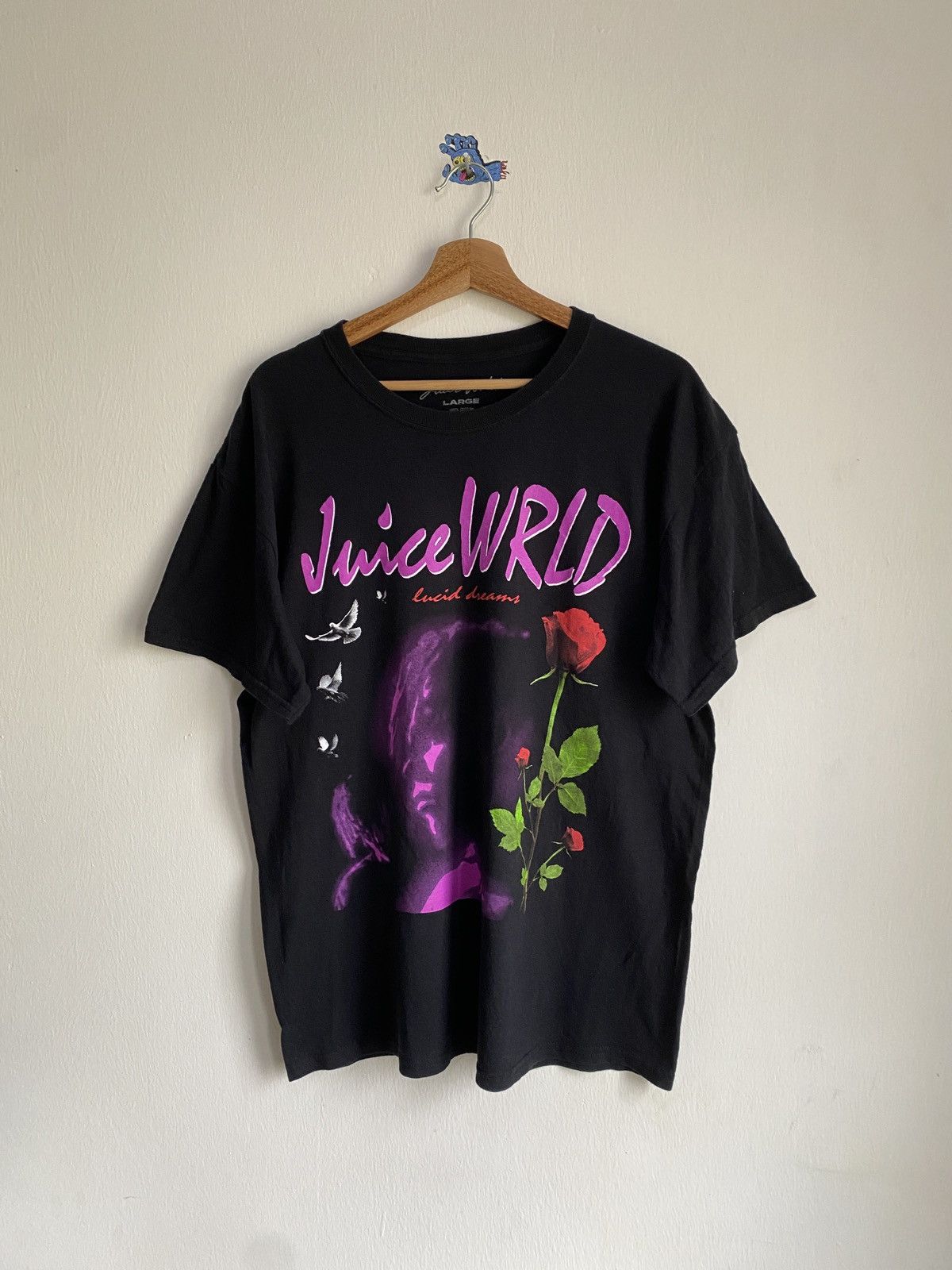 Rap Tees Juice Wrld Lucid Dream Rap Tee Hoodie, Sweatshirt | PodTeesHub.com