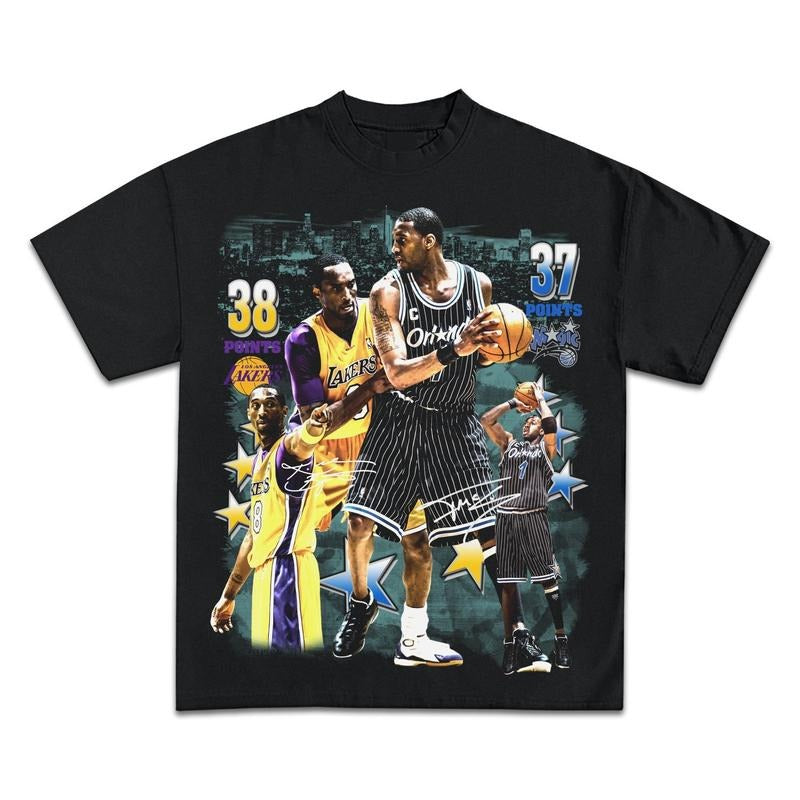 2004 KOBE BRYANT VS TRACY MCGRADY GRAPHIC T-SHIRT Hoodie, Sweatshirt | PodTeesHub.com