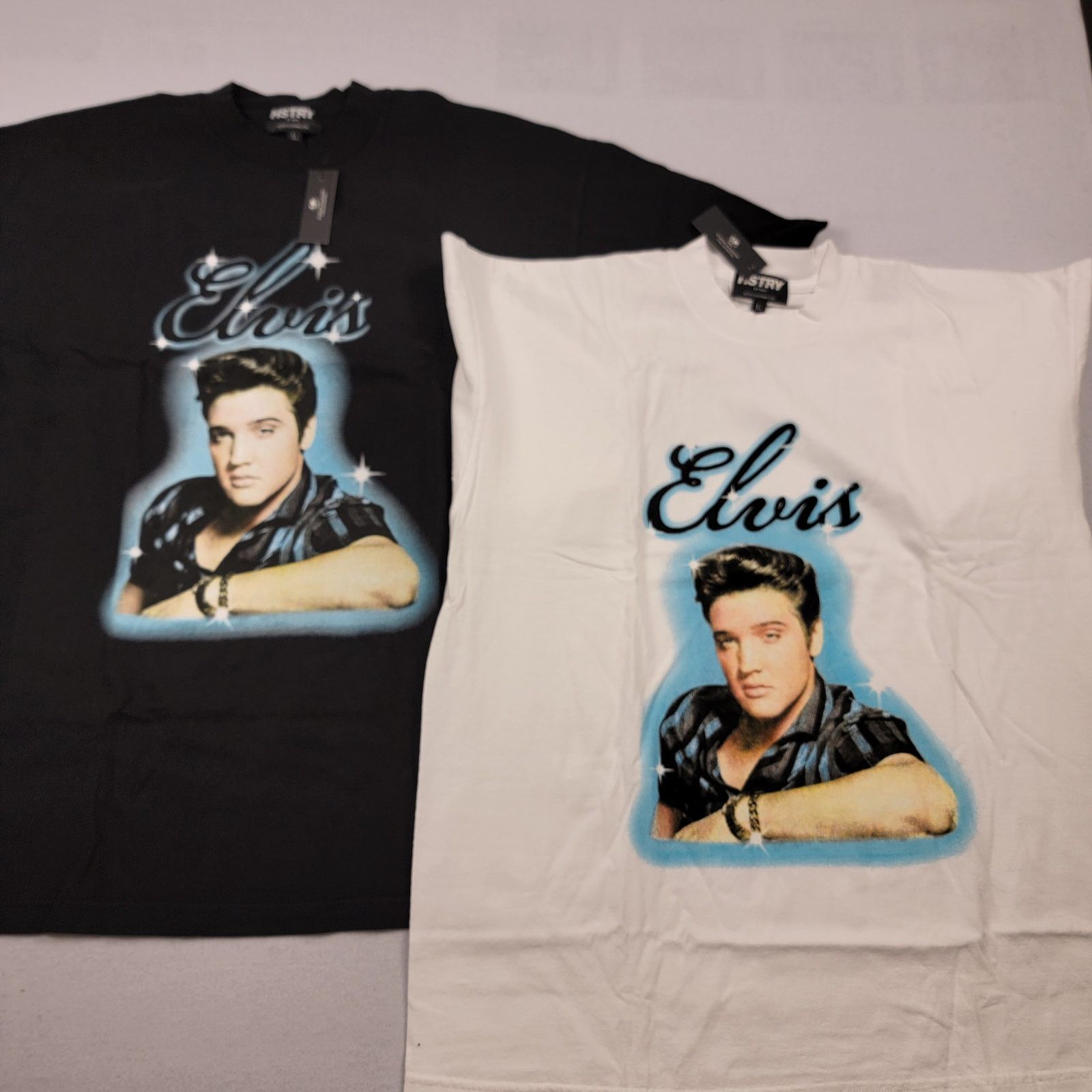 Hstry By Nas Elvis Presley Tshirt 2pk Sz L 743 744 Hoodie, Sweatshirt | PodTeesHub.com
