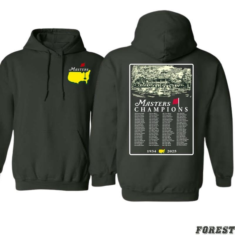 2025 Masters Tournament Augusta 91 Years Hoodie, Golf Tournament Hoodie, Masters Golf, The Masters Golf Cup Tee For Men,...