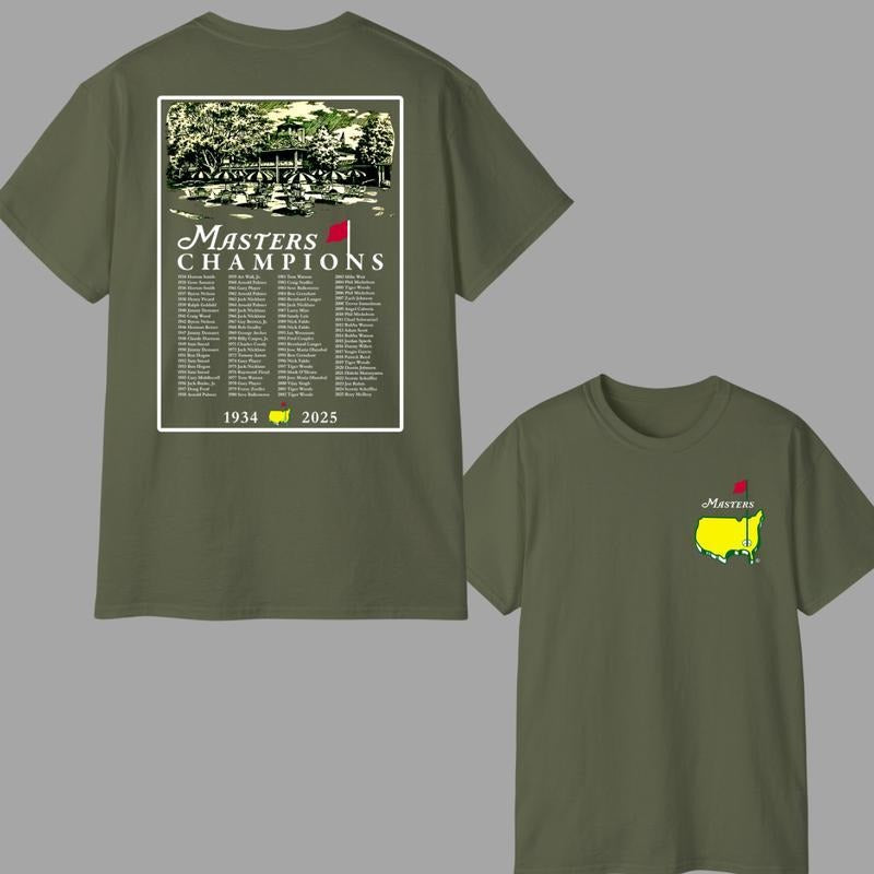 2025 Masters Tournament Augusta 91 Years Shirt, Golf Tournament T-shirt, Masters Golf shirtss, The Masters Golf Cup Tee...