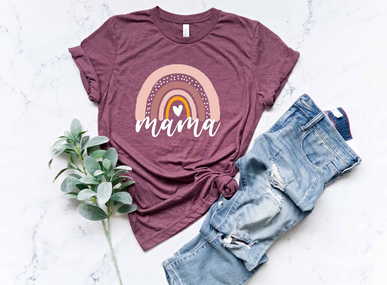 Rainbow Mama T-Shirt Hoodie, Sweatshirt | PodTeesHub.com