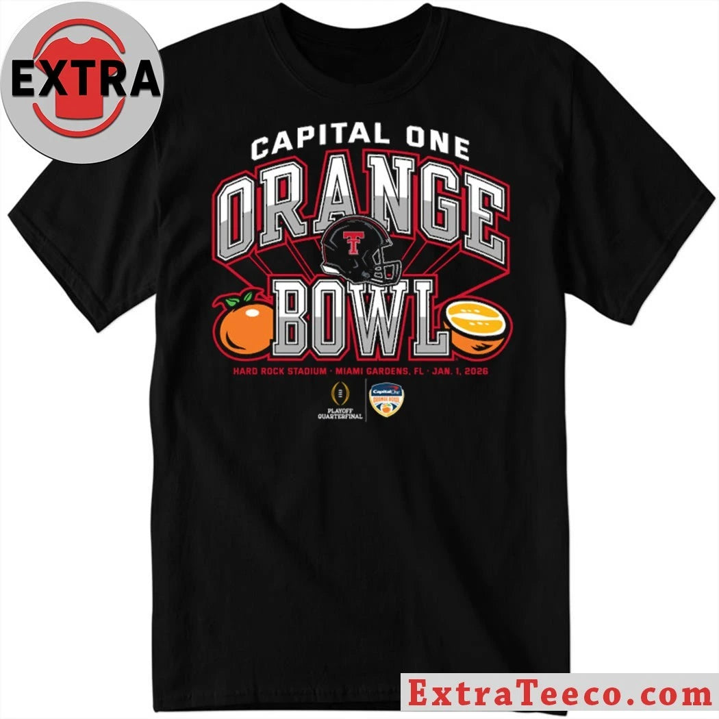 2026 College Football Playoff (CFP) Capital One Orange Bowl quarterfinal game on January 1, 2026, at Hard Rock Stadium in Miami Gardens, Florida Shirt
