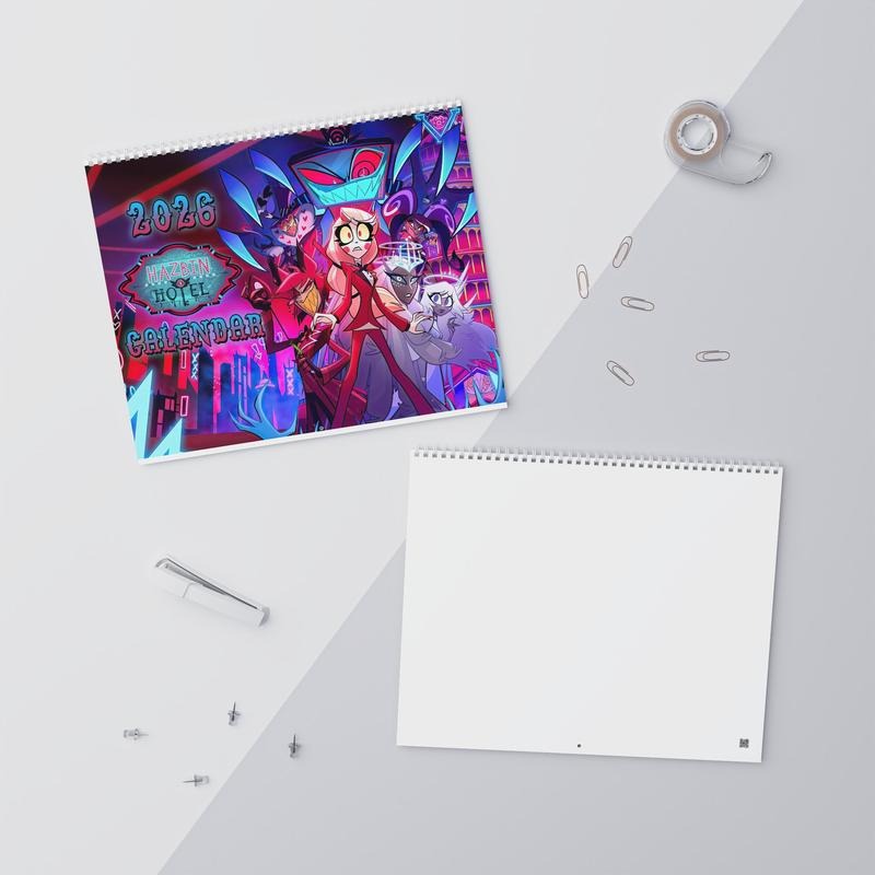 2026 Hazbin Hotel Calendar Gifts for Her or Him T-Shirts, Hoodie, Sweatshirt | PodTeesHub.com
