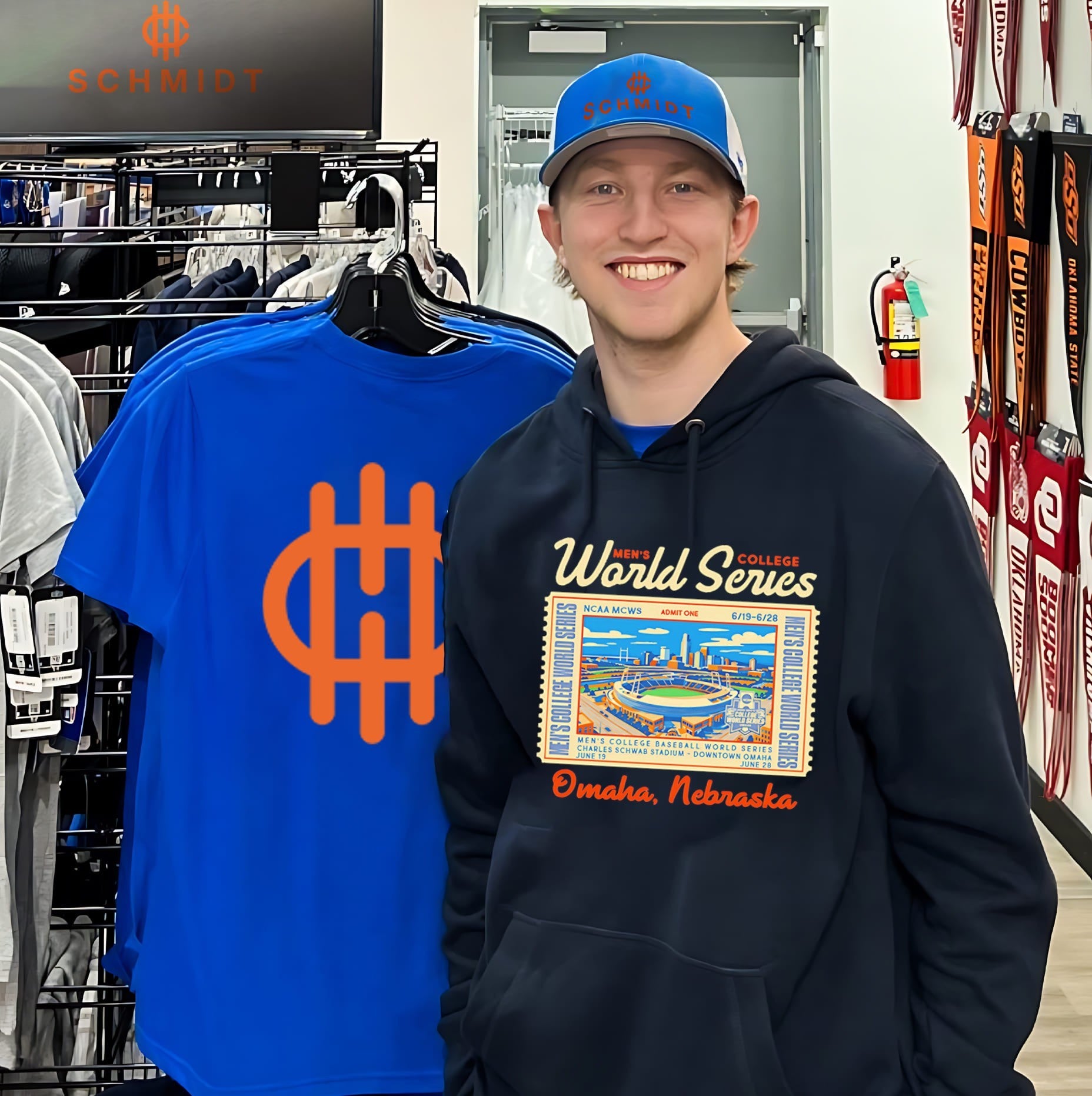 2026 Men’s College World Series Ticket stadium shirt