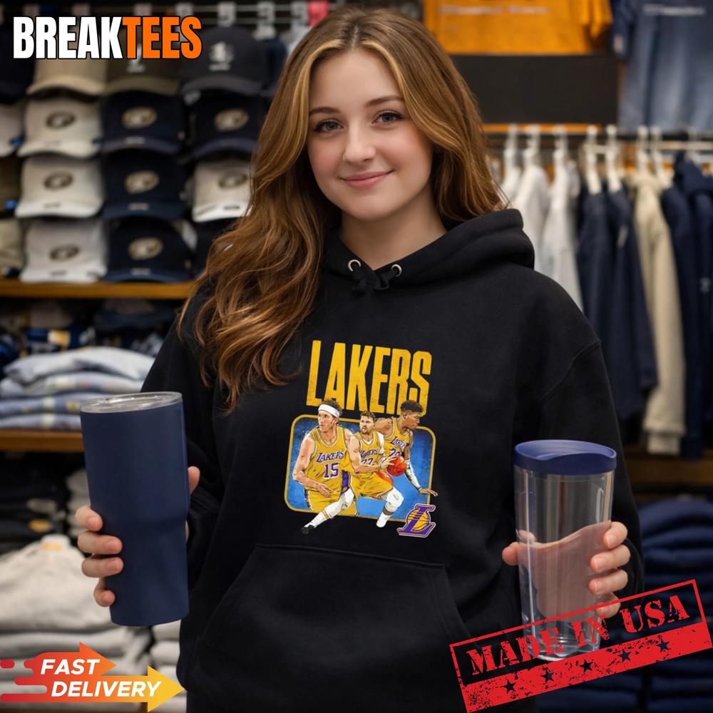 2026 NBA Playoffs Trio Los Angeles Lakers T-Shirt