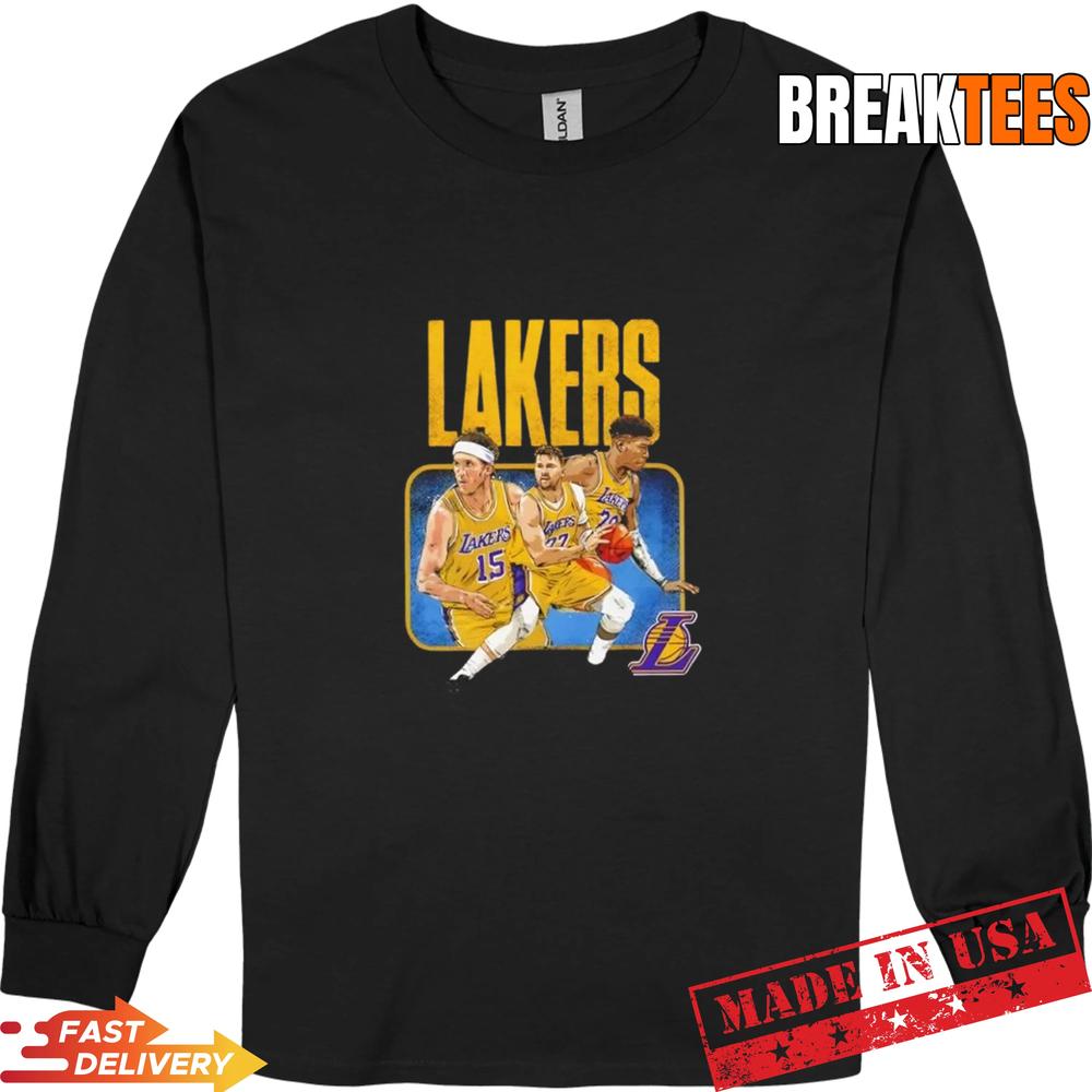 2026 NBA Playoffs Trio Los Angeles Lakers T-Shirt