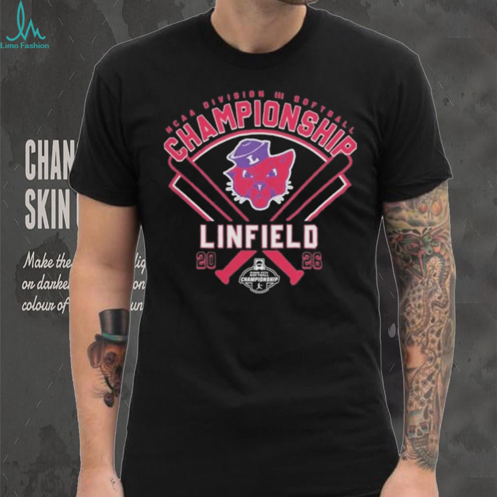 2026 NCAA Division III Softball Championship Linfield Wildcats Graphic T Shirt