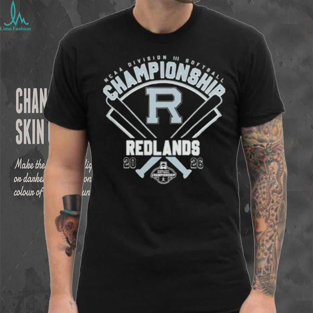 2026 NCAA Division III Softball Championship Redlands Bulldogs T Shirt