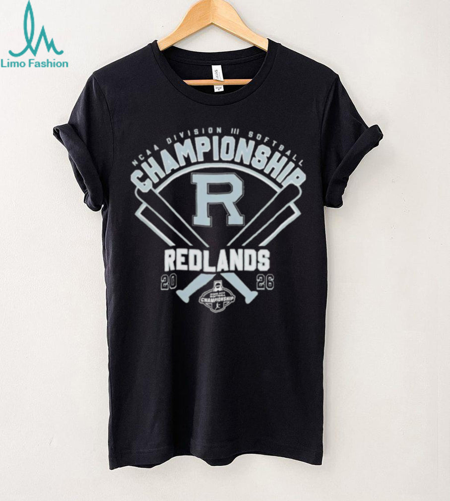 2026 NCAA Division III Softball Championship Redlands Bulldogs T Shirt