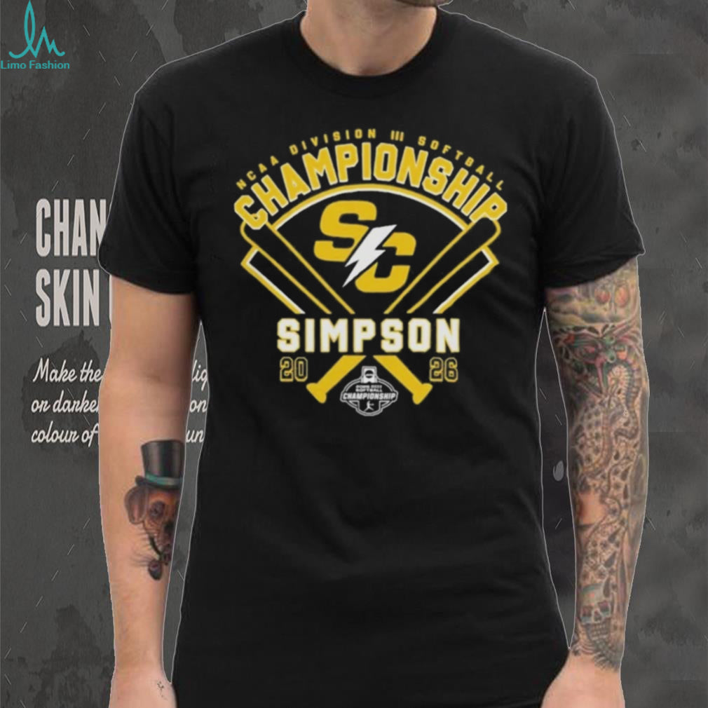 2026 NCAA Division III Softball Championship Simpson Storm Graphic T Shirt
