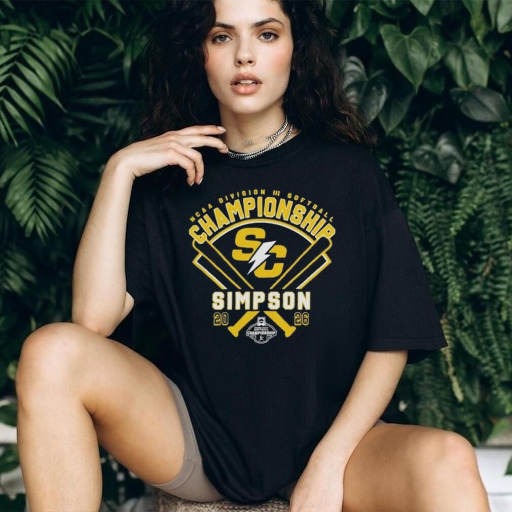 2026 NCAA Division III Softball Championship Simpson Storm Graphic T Shirt