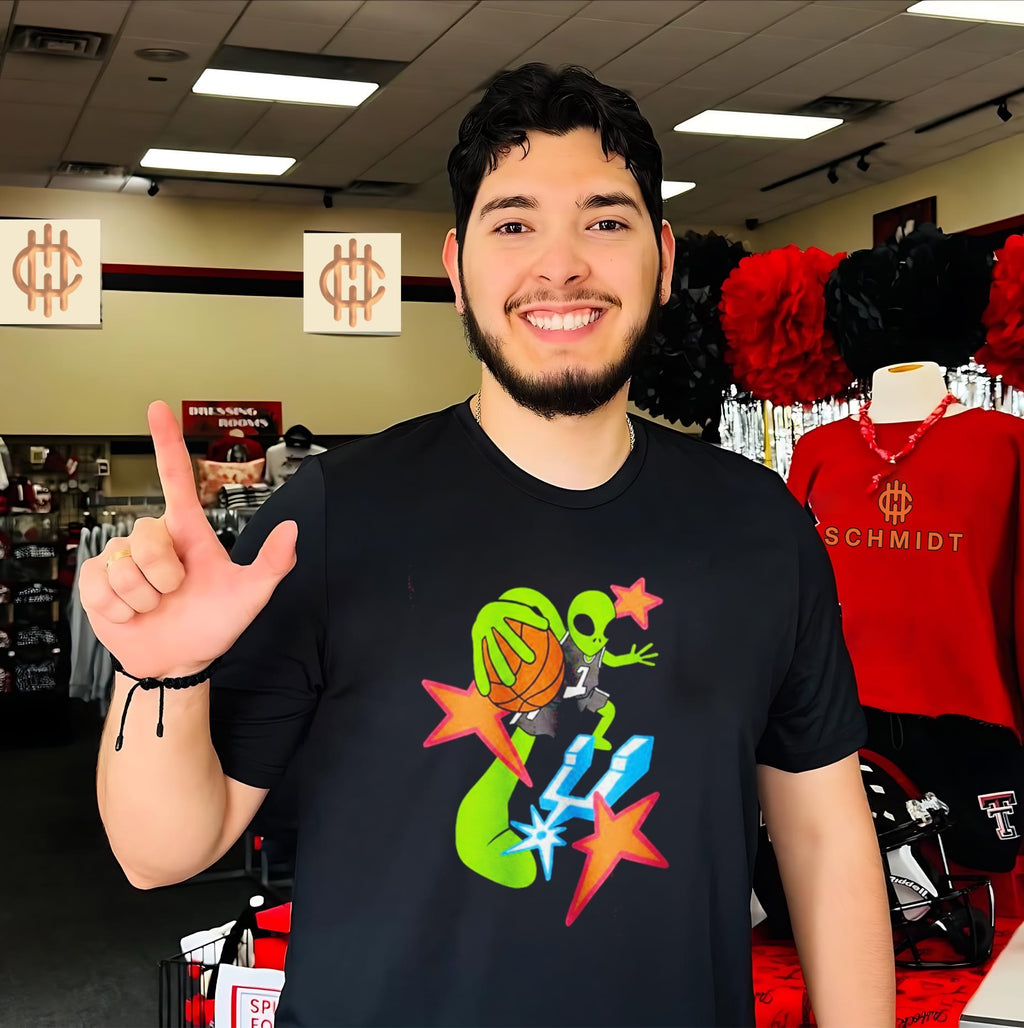 2026 Spurs Conference Finals Wemby Alien Shirt