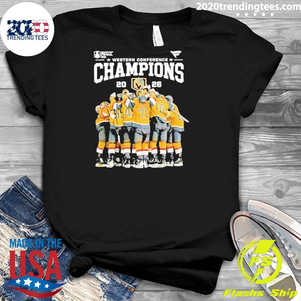 2026 Western Conference Champions Vegas Golden Knights Shirt