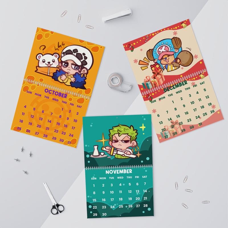 2026 anime Calendar Gifts for Her or Him T-Shirts, Hoodie, Sweatshirt | PodTeesHub.com