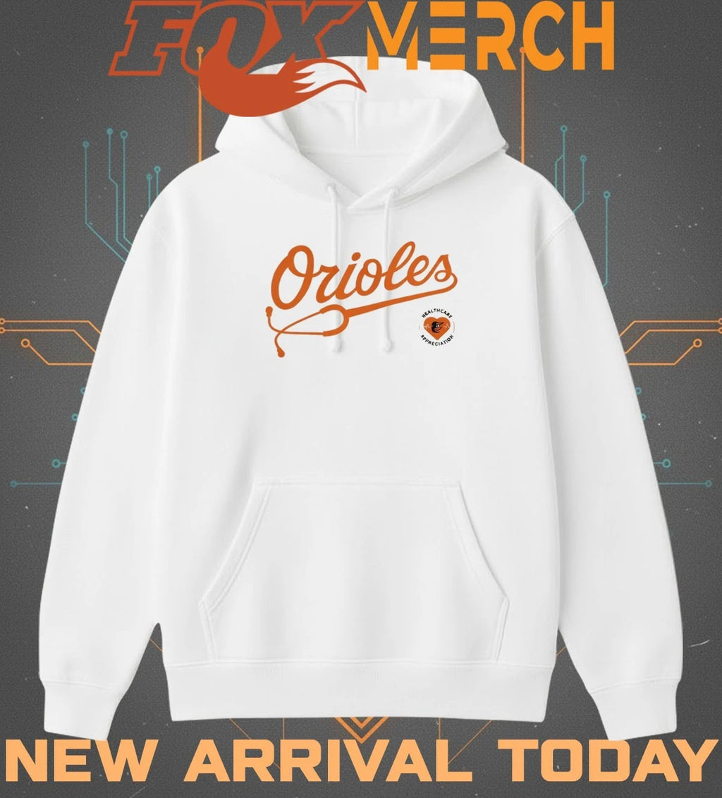 2026 Baltimore Orioles healthcare appreciation night t-shirt